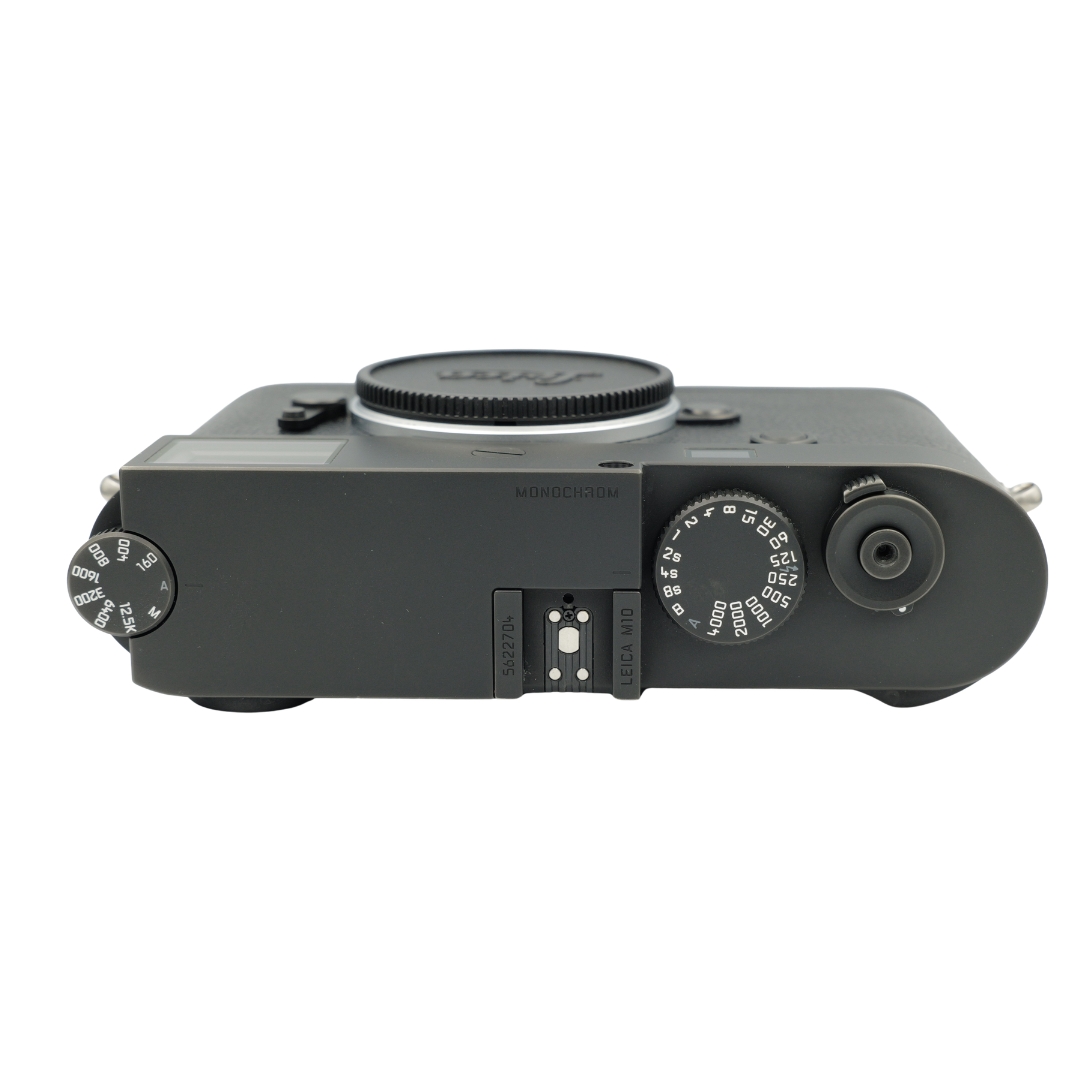 LEICA M10 MONOCHROM, black chrome finish