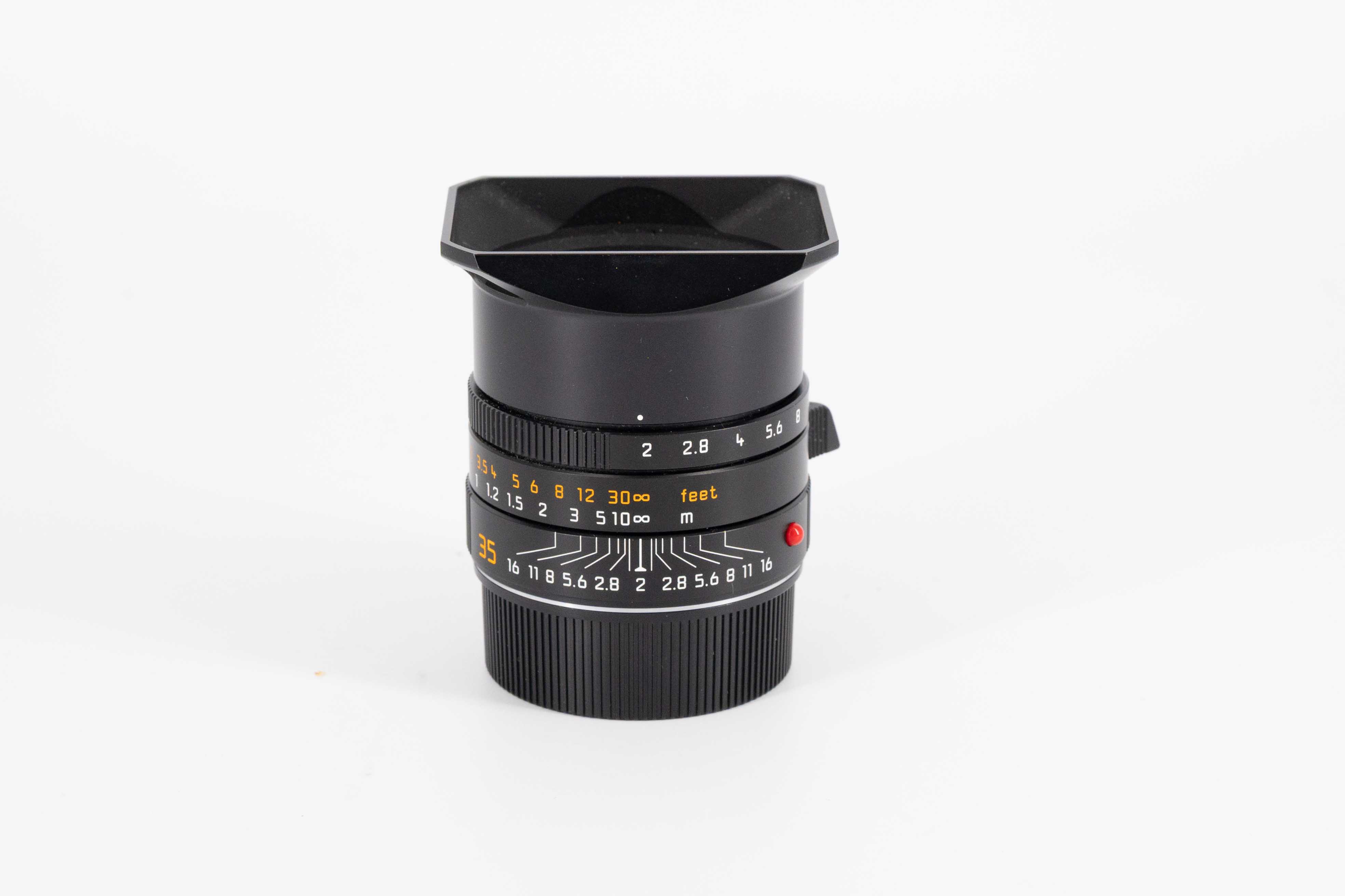 SUMMICRON-M 2/35mm ASPH., black anodised