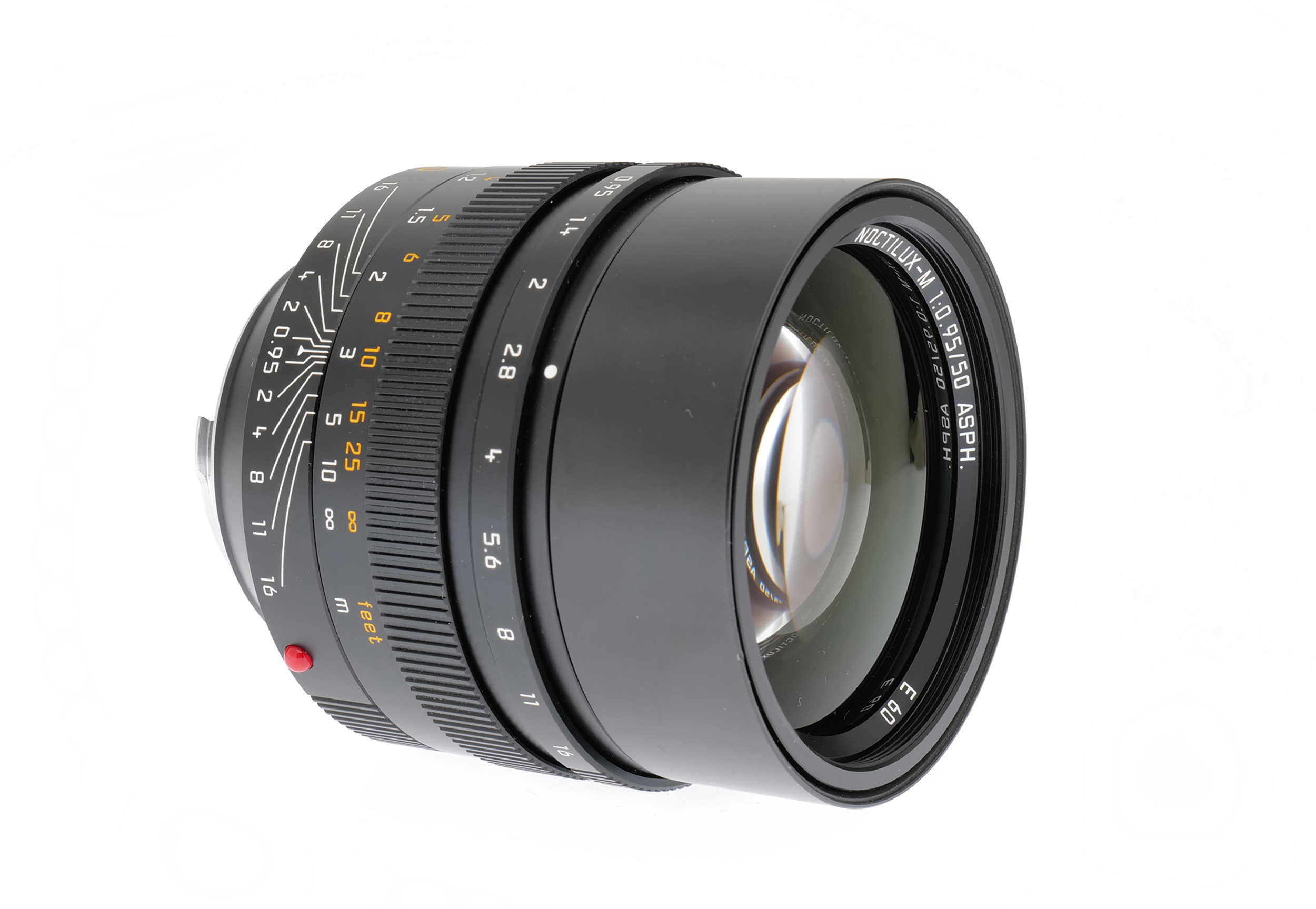 Leica NOCTILUX-M 0.95/50mm ASPH., schwarz. Leica NOCTILUX-M 0.95/50mm ASPH., schwarz.