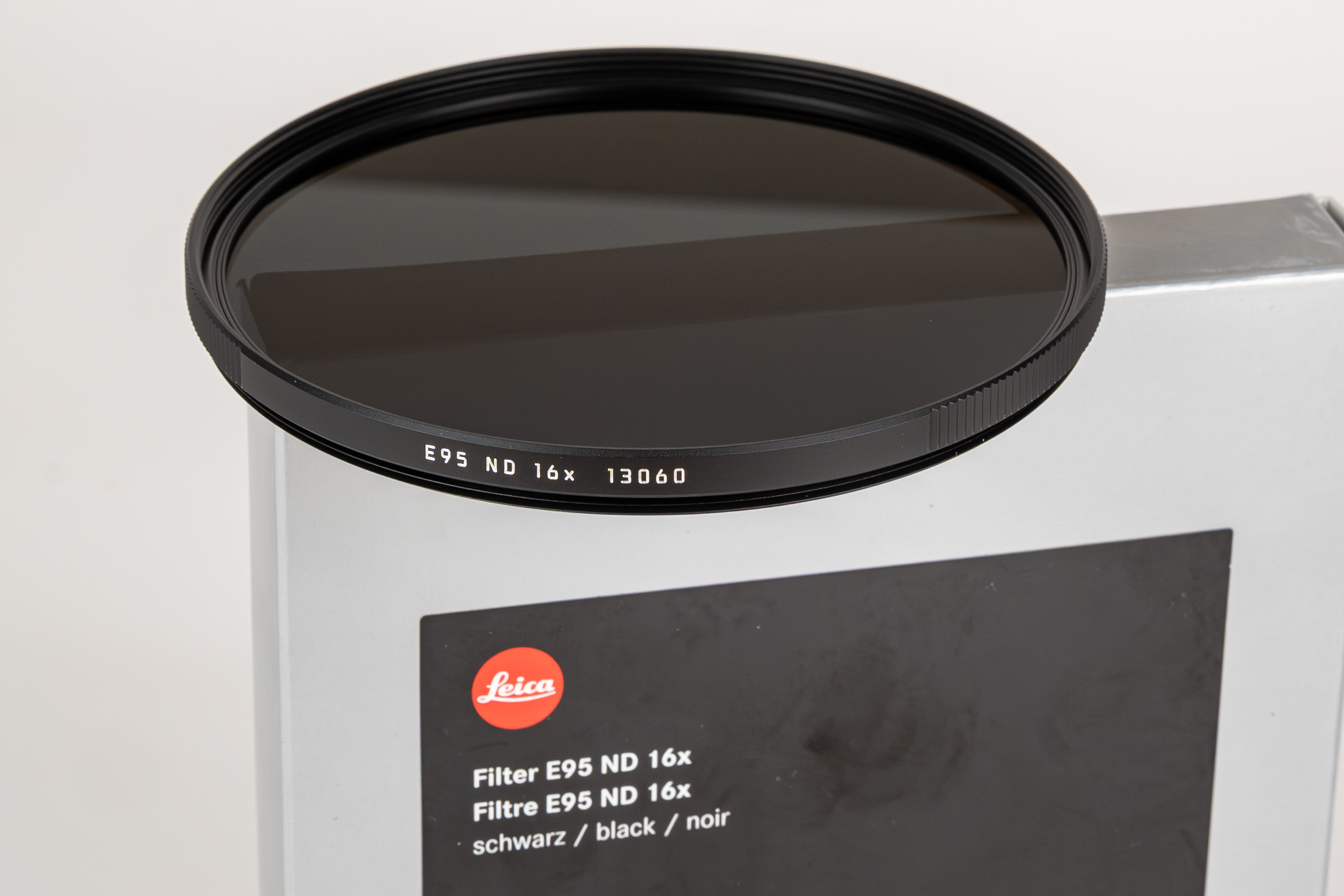 Leica ND Filter 16x E95 black