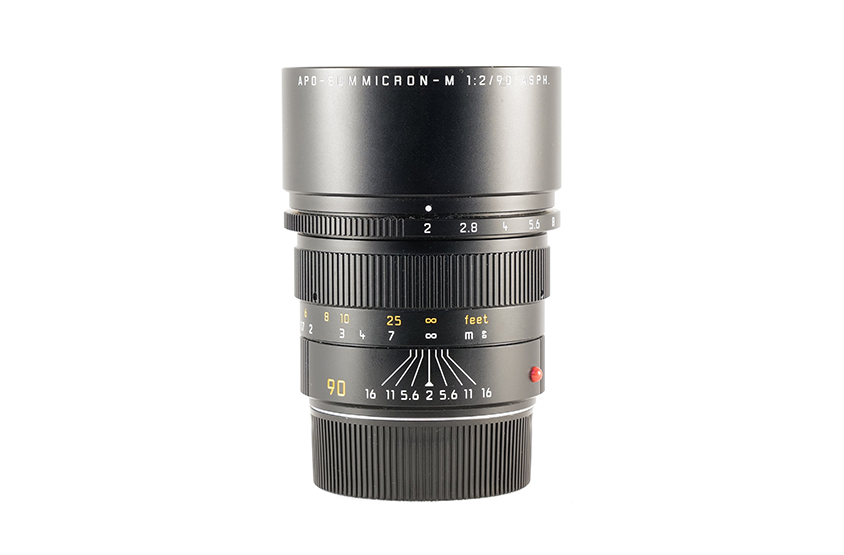 LEICA APO-SUMMICRON-M 2/90 mm ASPH., black anodized, 11884