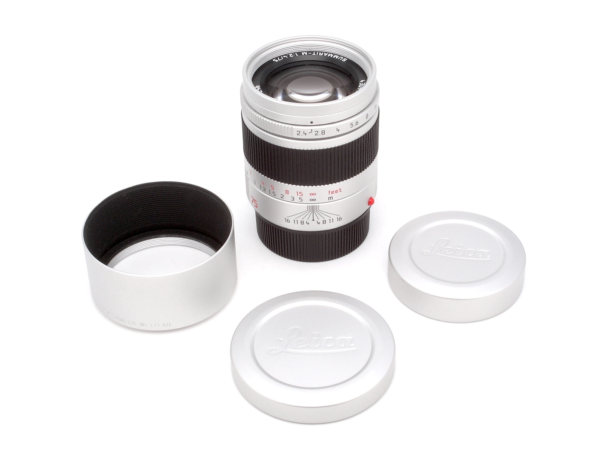 Leica Summarit-M 2.4/75mm silbern 6Bit