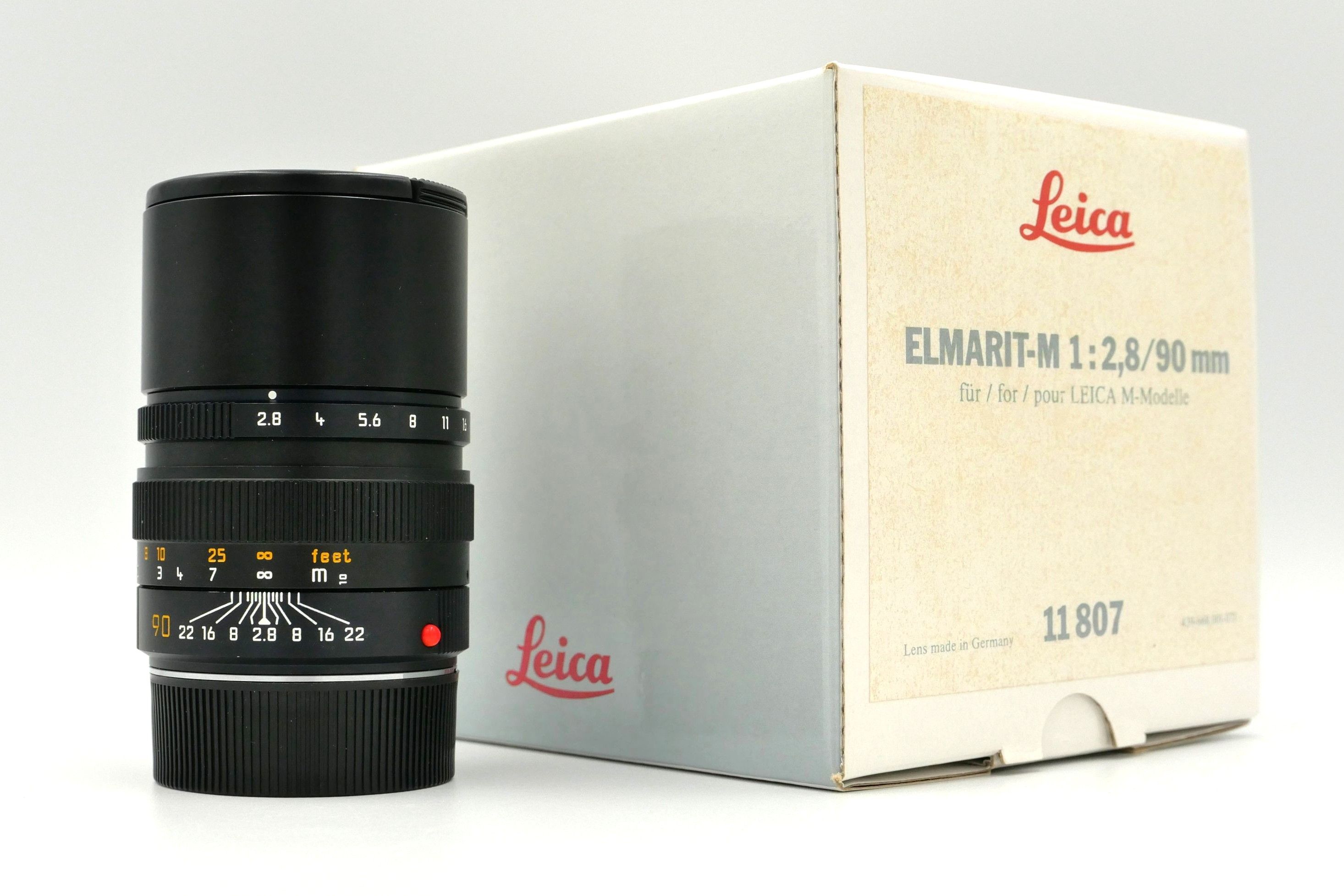 Leica ELMARIT-M 1:2,8/90 mm, black