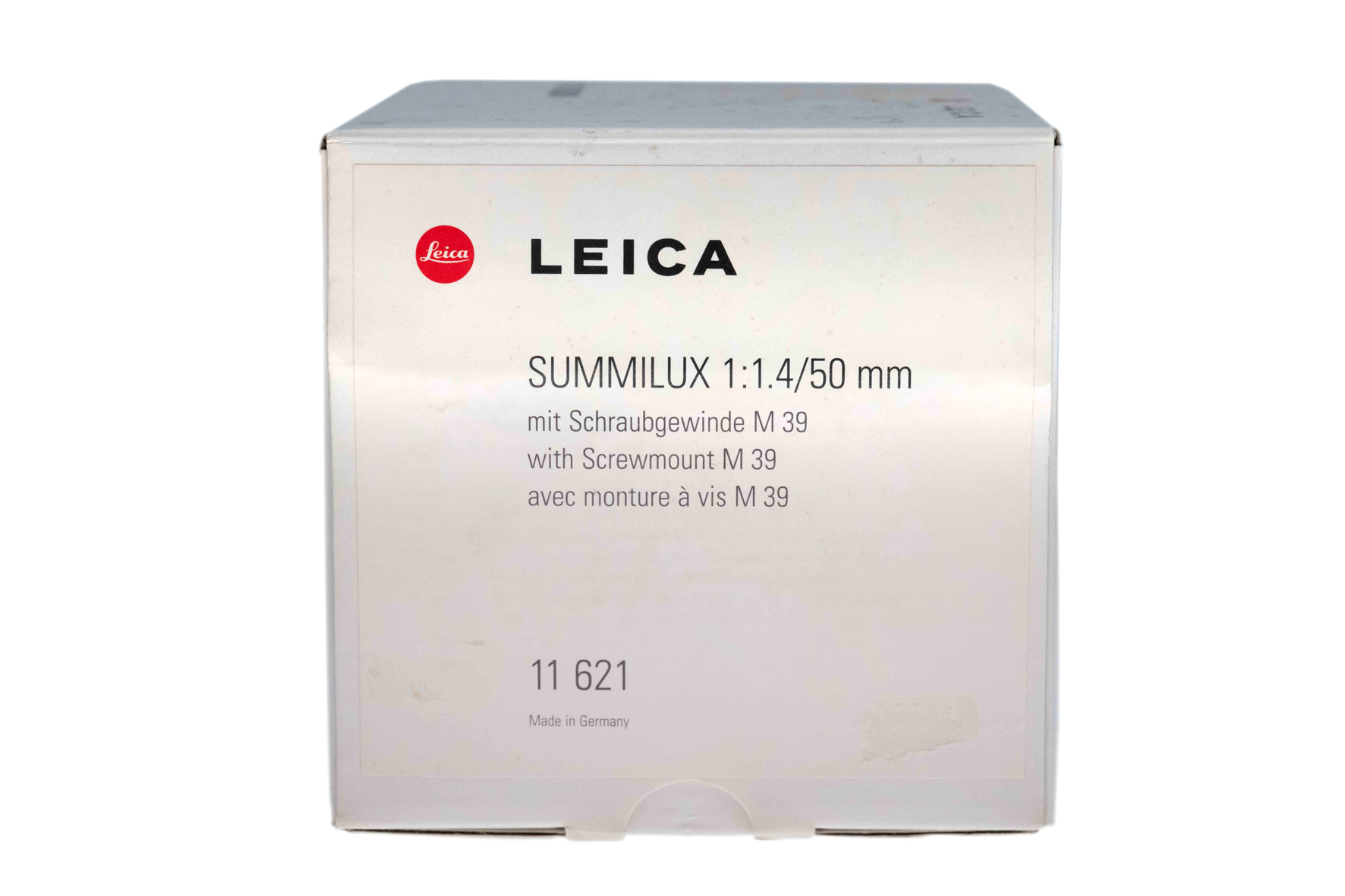 Leica Summilux 1.4/50mm screwmount M39