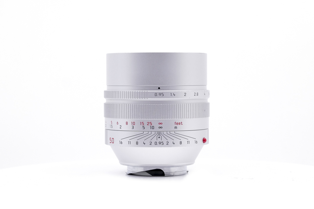Leica Noctilux-M 0.95/50mm ASPH., silver