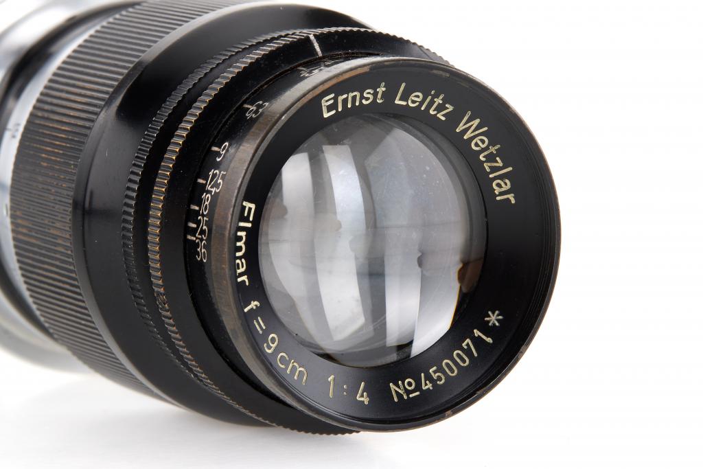 Leica Elmar 4/9cm black/chrome