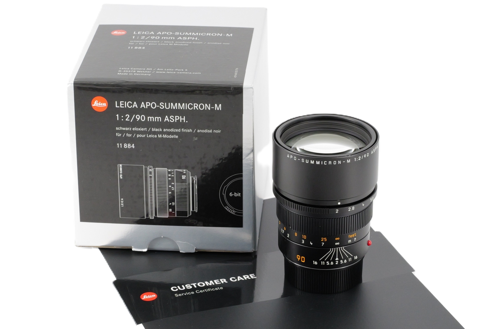 APO-Summicron-M 1:2/90 ASPH., 1884SH