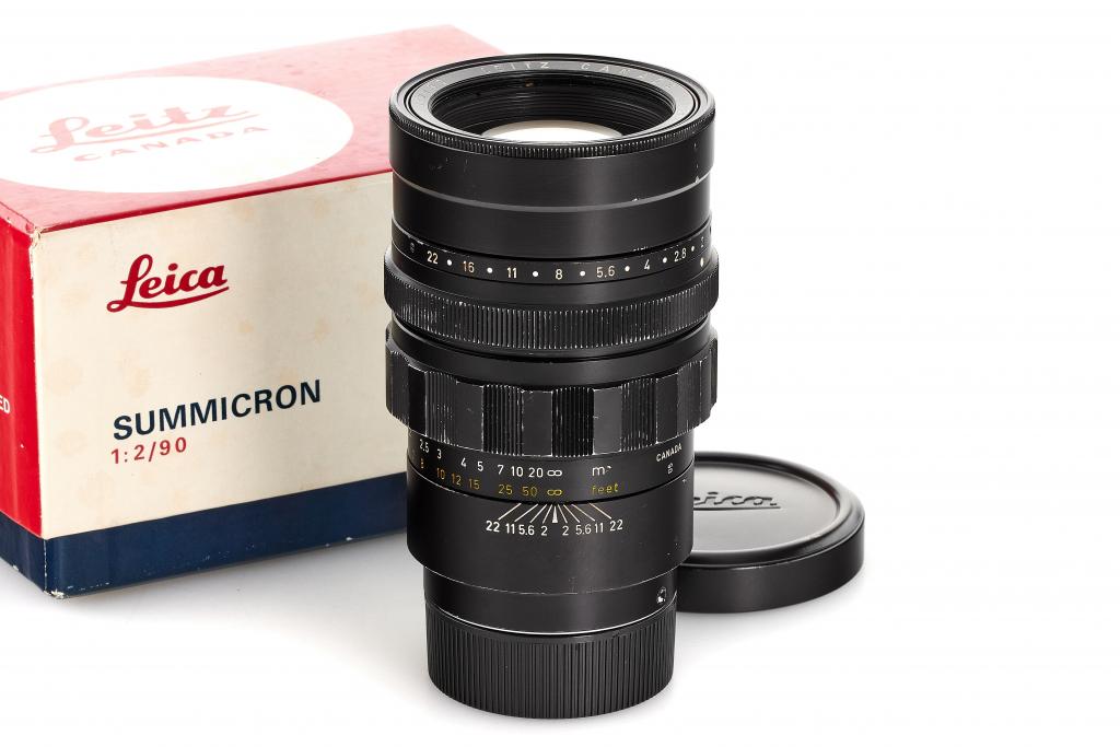 Leica Summicron 11123 2/90mm black