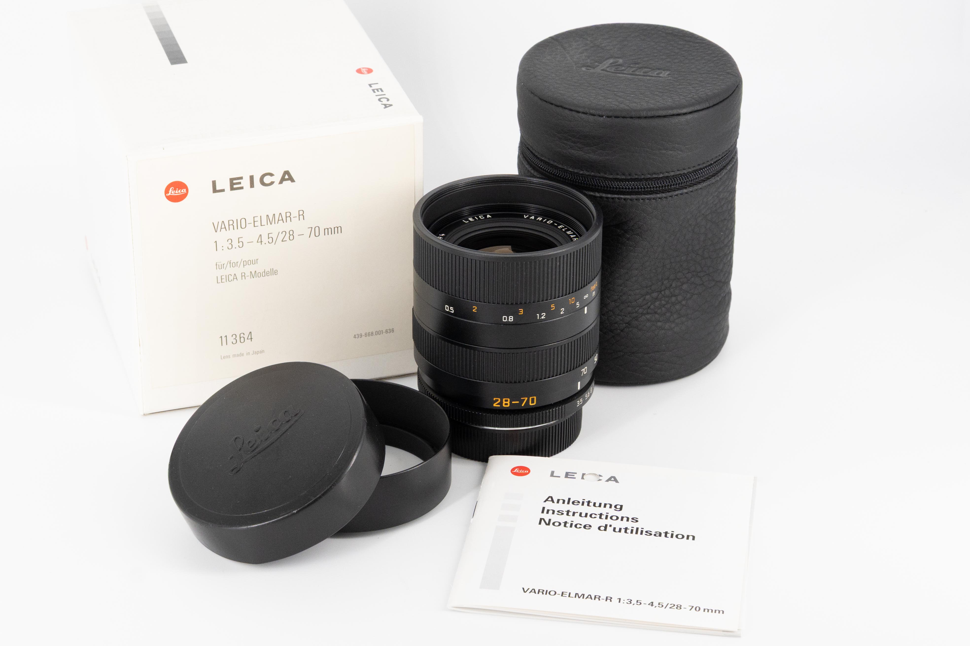 VARIO-ELMAR-R 1:3,5-4,5/28-70 mm VARIO-ELMAR-R 1:3,5-4,5/28-70 mm
