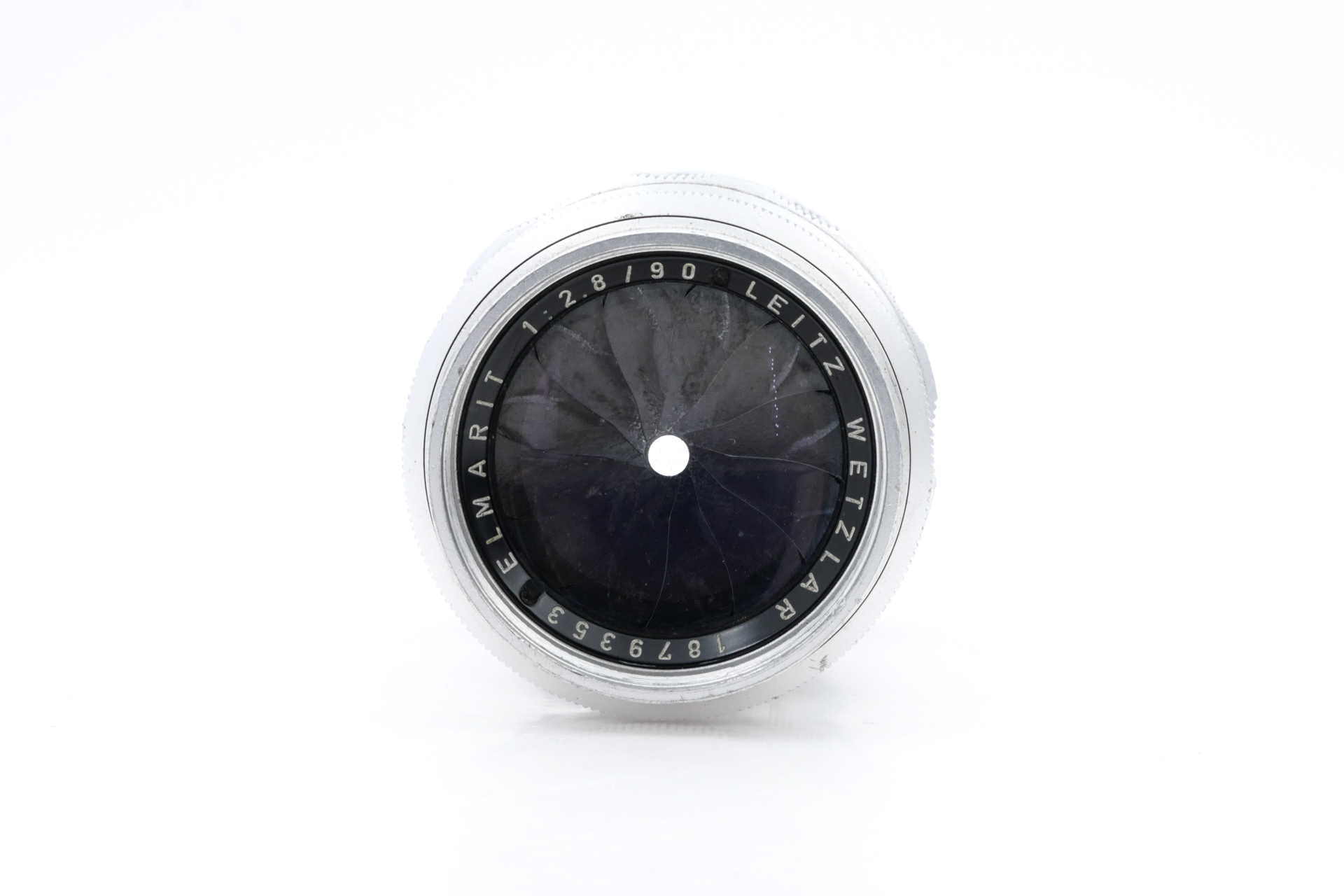 Leica ELMARIT-M 1:2.8/90 mm, silver chrome-plated