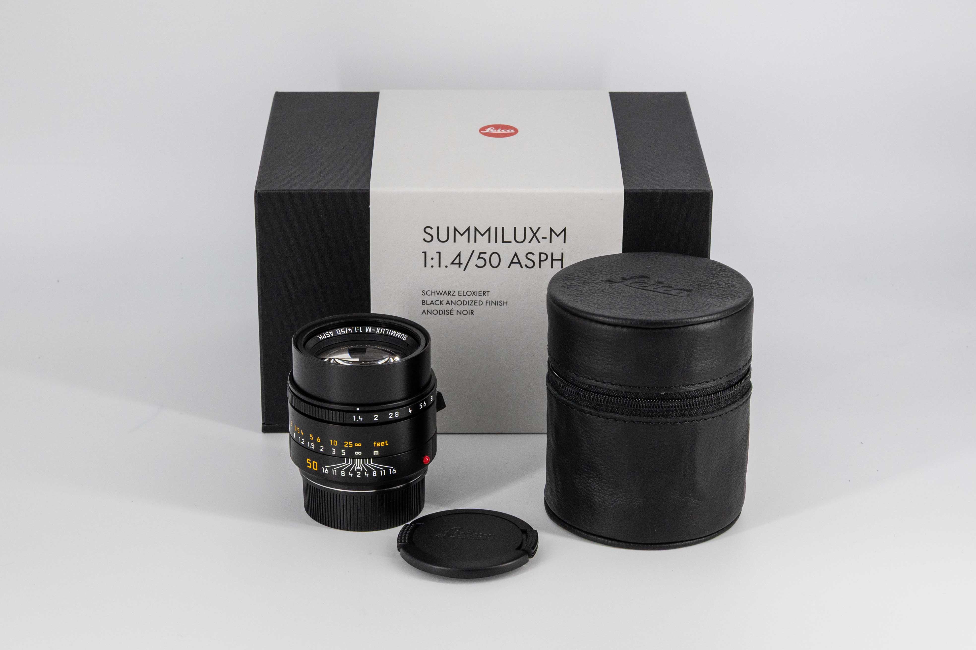 SUMMILUX-M 1:1.4/50 ASPH., schwarz elox.