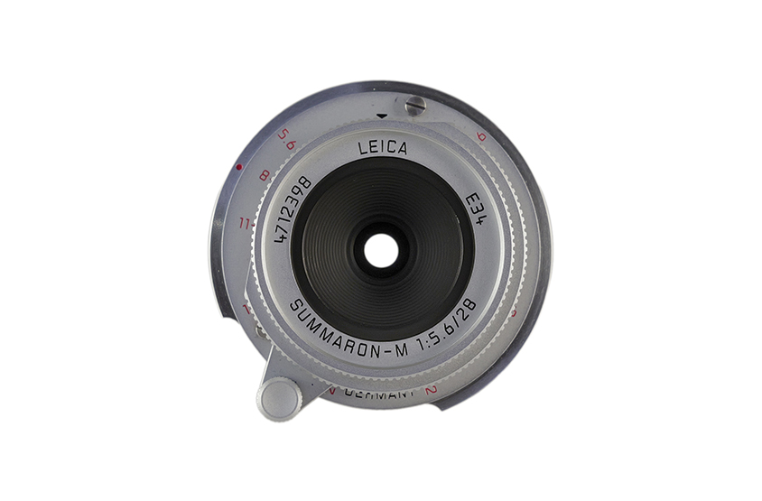 LEICA SUMMARON-M 5.6/28, silver chrome finish, 11695