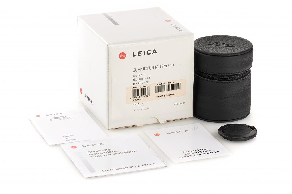 Leica Summicron-M 2/50mm 11624 Titanium
