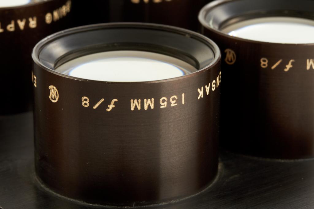 Wollensak 135mm/8 Enlarging Raptar lens set