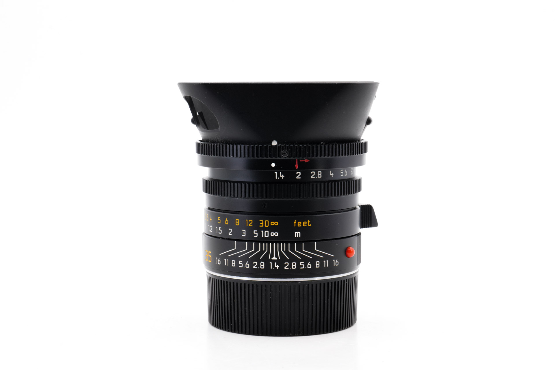 LEICA SUMMILUX-M 1.4/35mm ASPH., black anodised