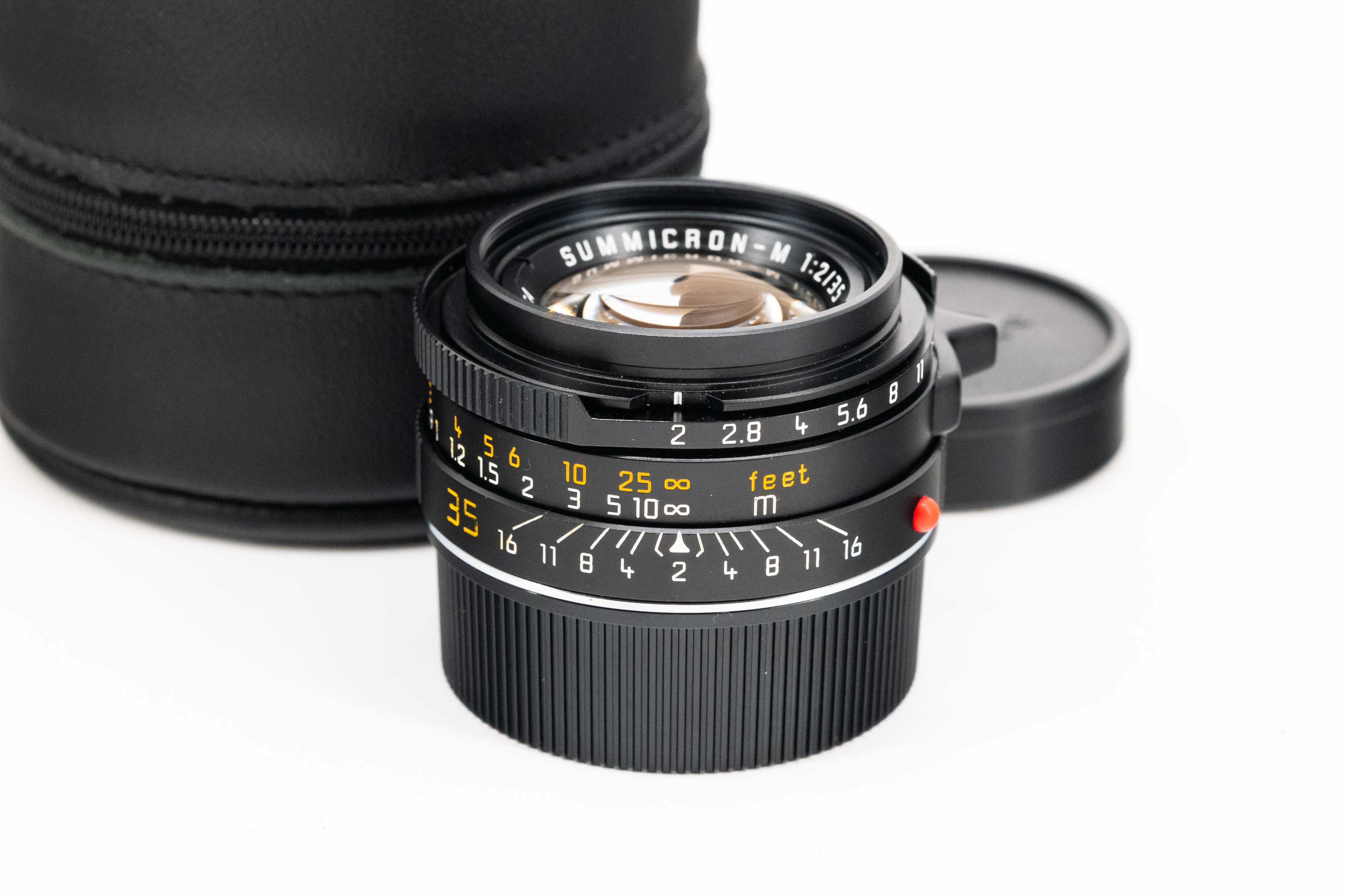 Leica Summicron-M 35mm f/2 V4 Black 11310