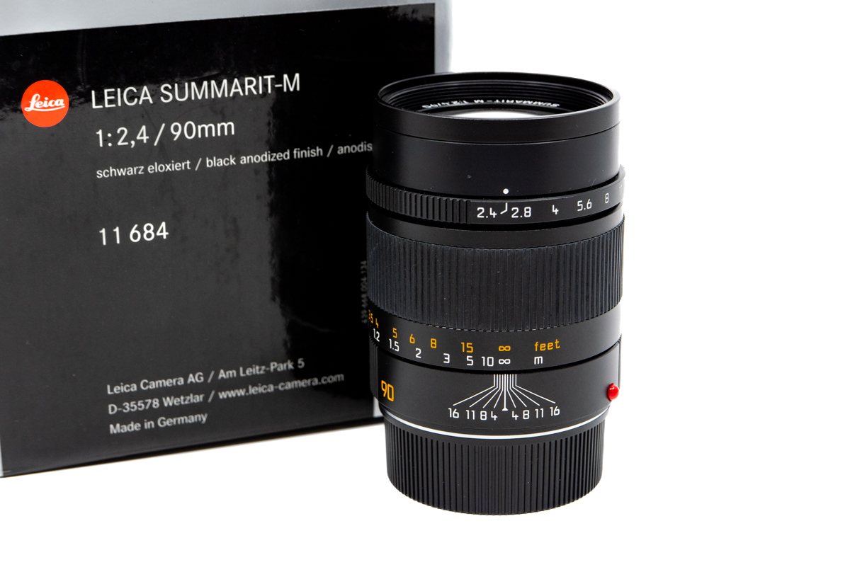 Leica SUMMARIT-M 2.4/90 Black