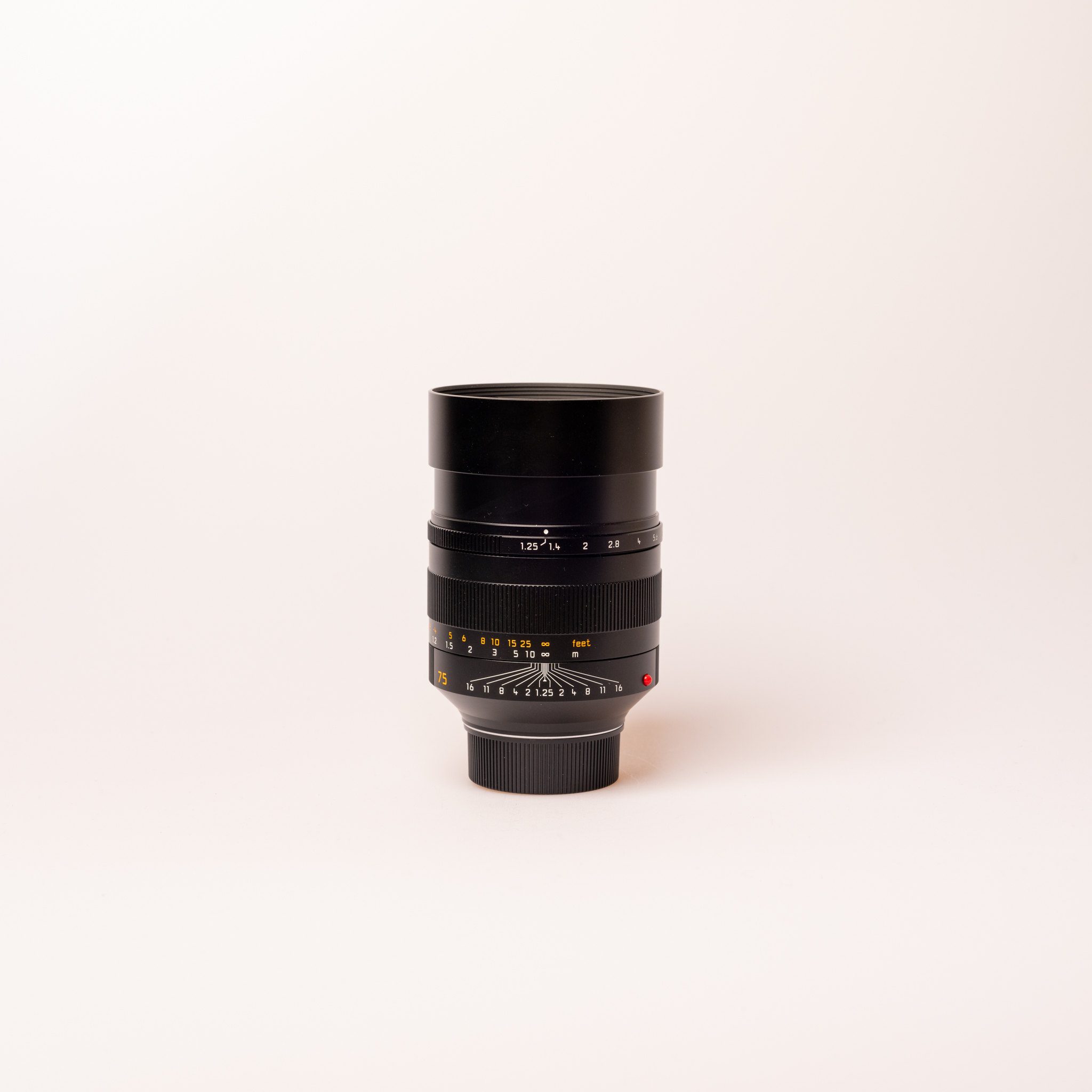 Leica Noctilux-M 1:1.25/75 ASPH., black