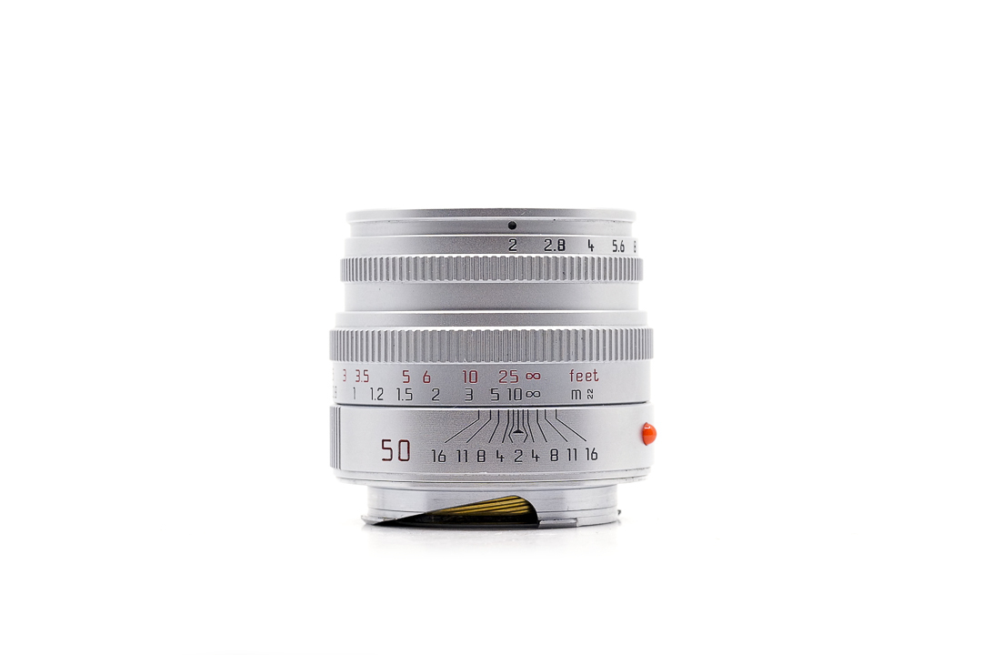 Leica Summicron-M 2.0/50mm, silver chrome