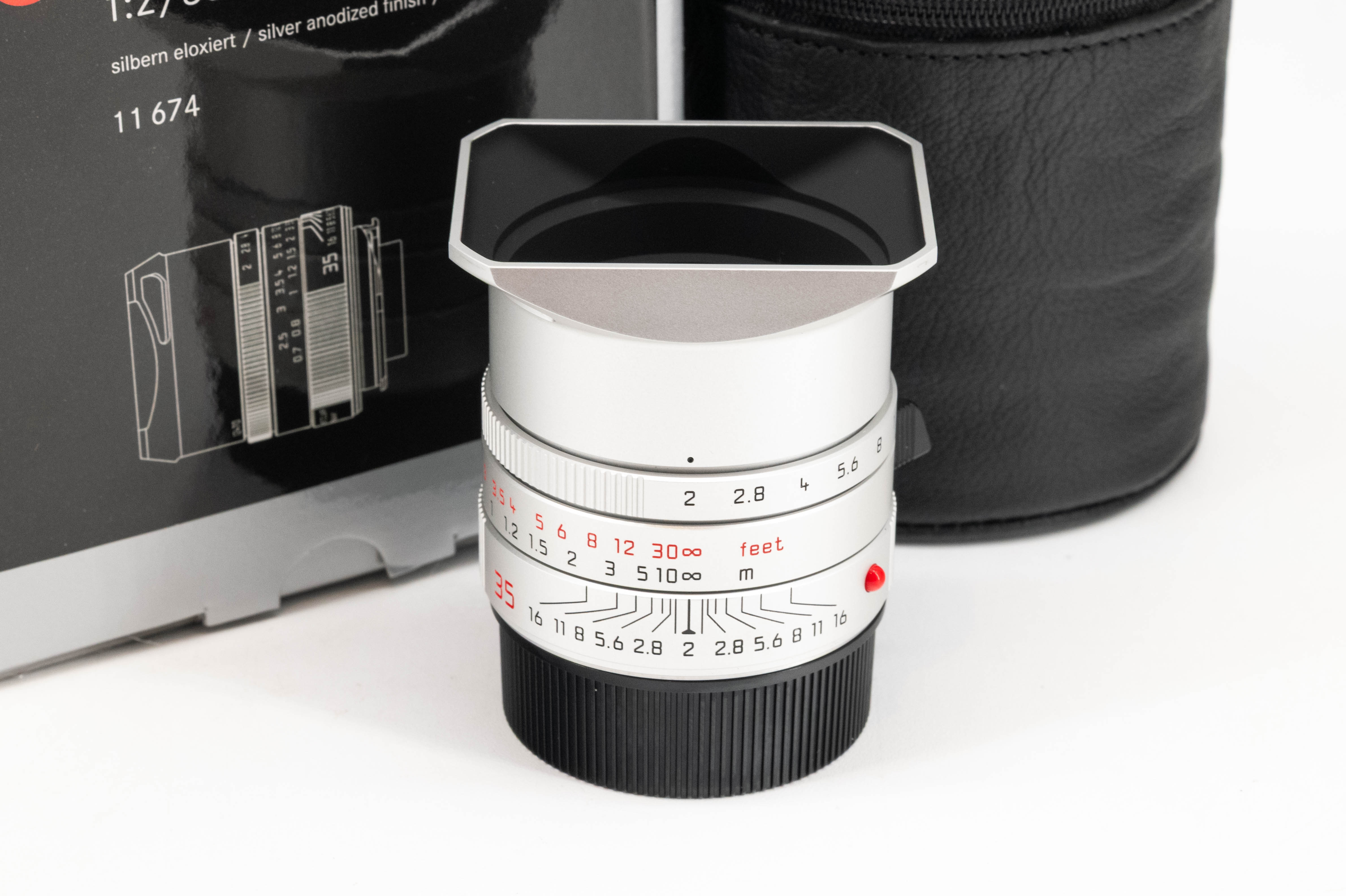 Leica Summicron-M 35mm f/2 ASPH V2 Silver 11674