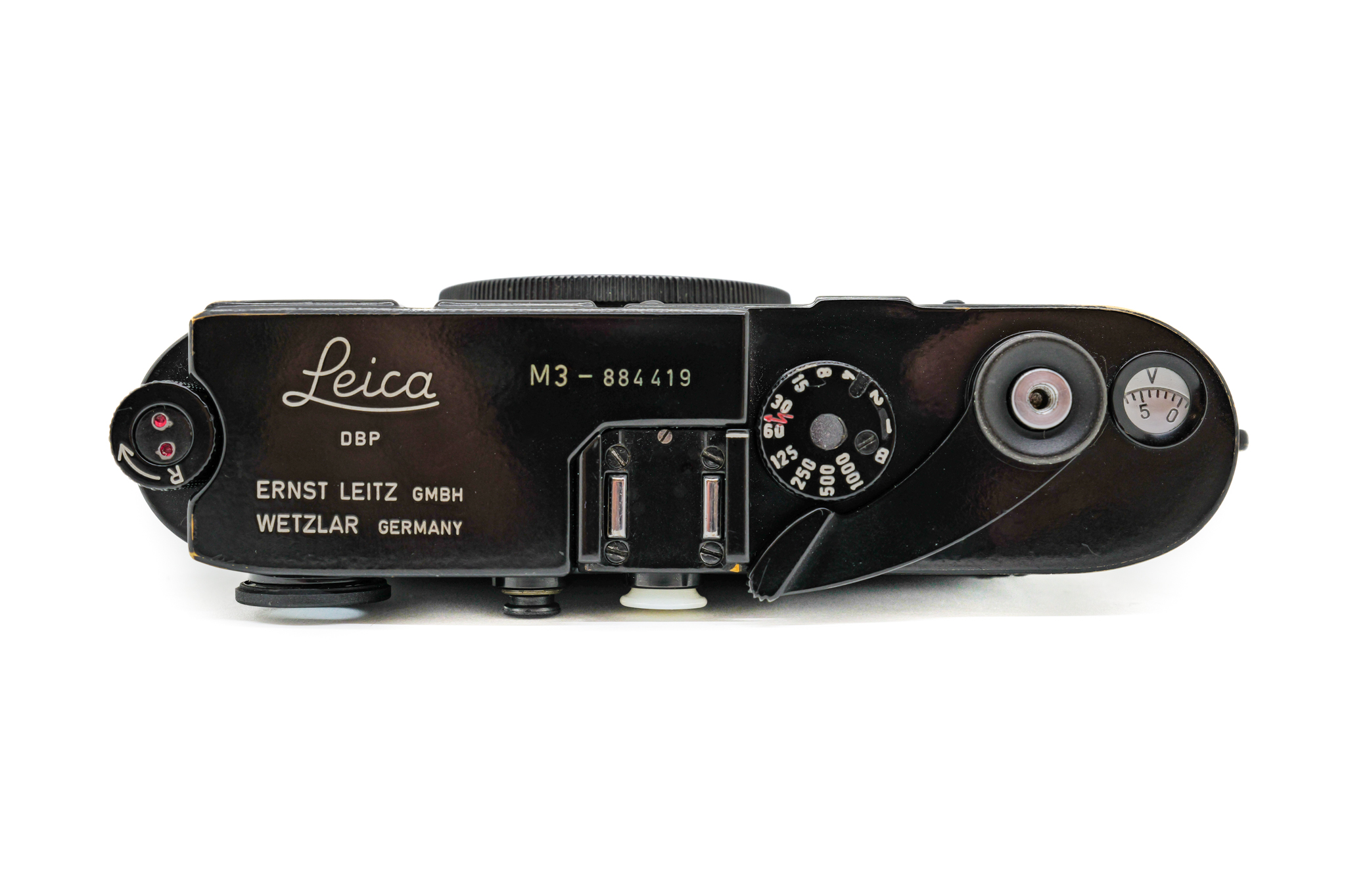 Leica M3 Single Stroke - Black Paint by Fontana