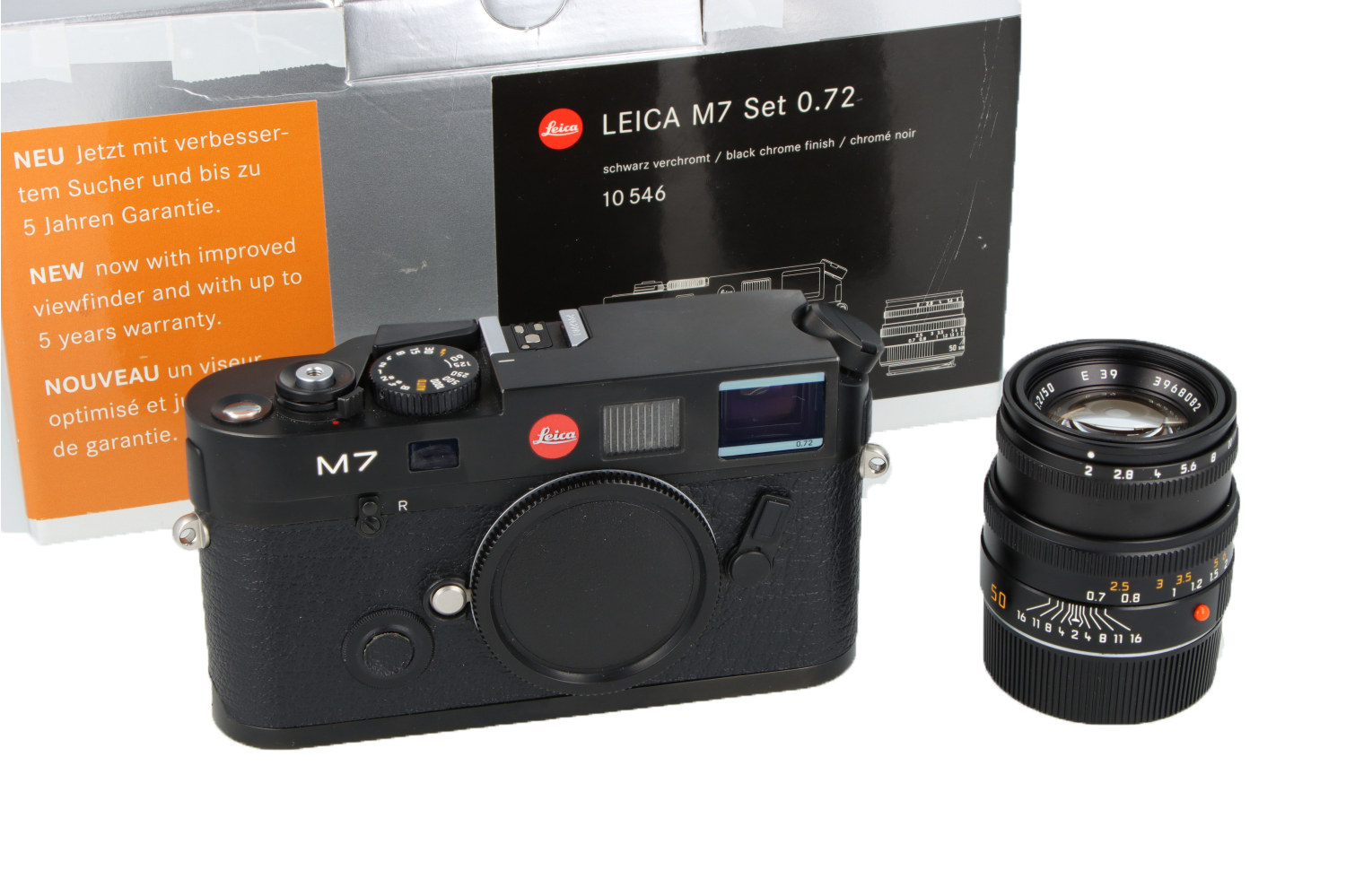 Kit Leica M7 + Summicron 50mm v5 (10546)