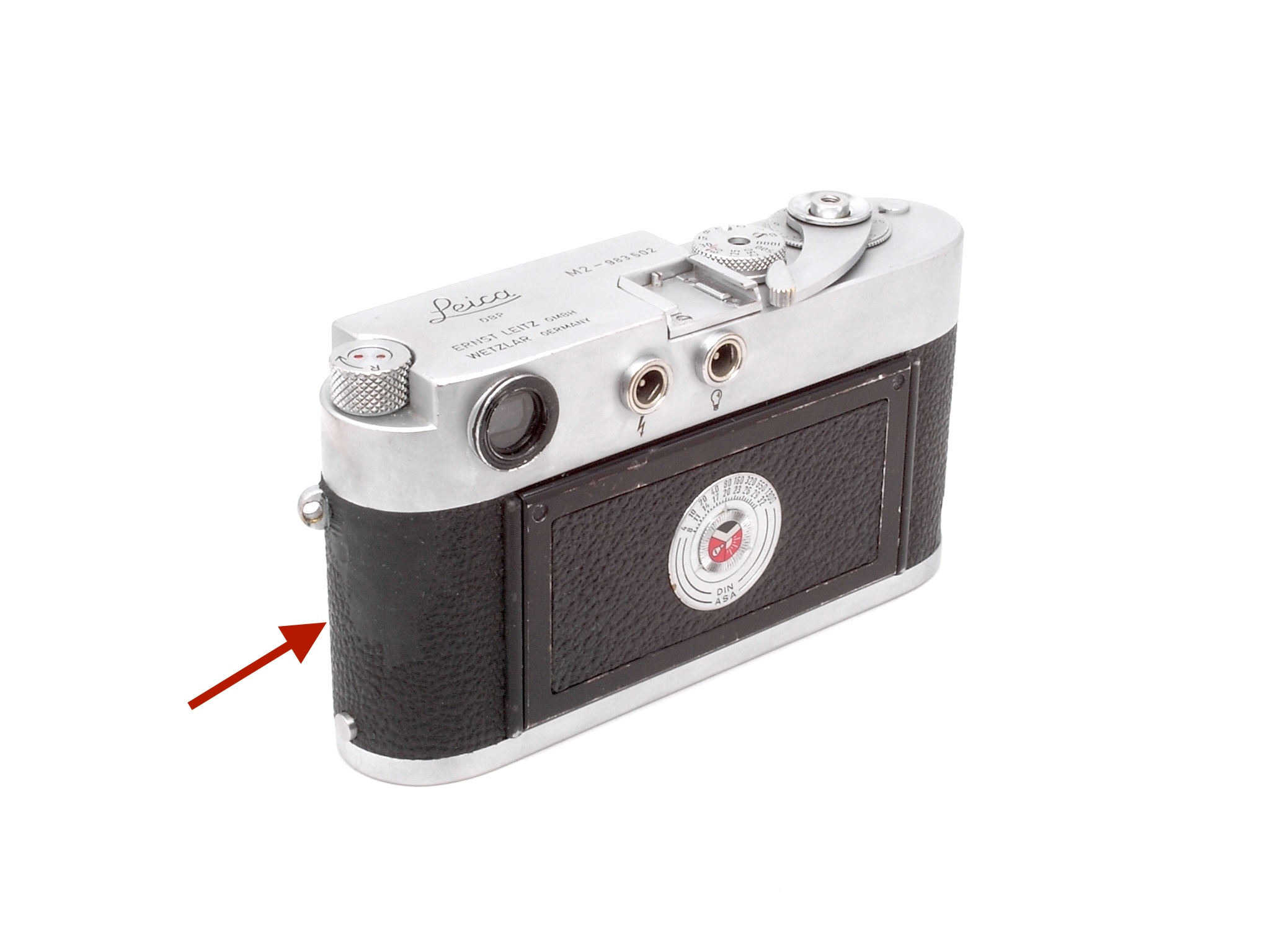 Leica M2 silbern verchromt