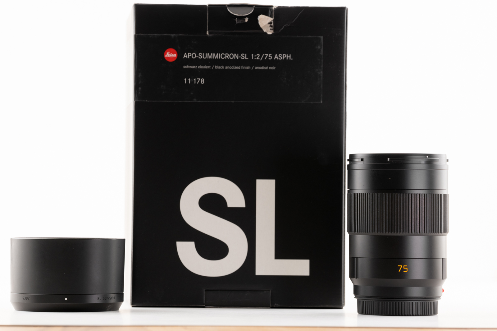 Leica APO-SUMMICRON-SL 1:2/75 ASPH., sw elox.