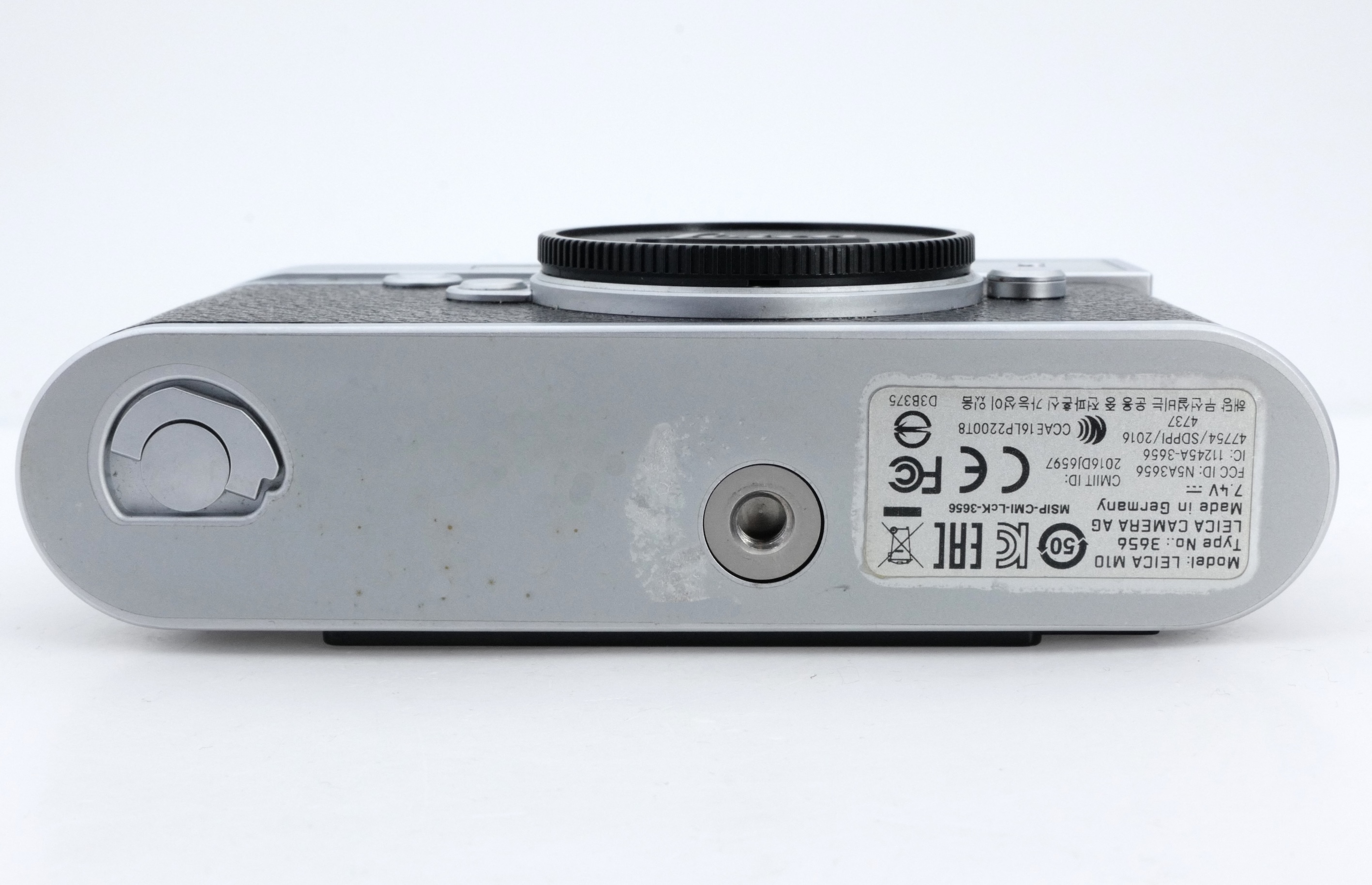 Leica M10, silver chrome-plated