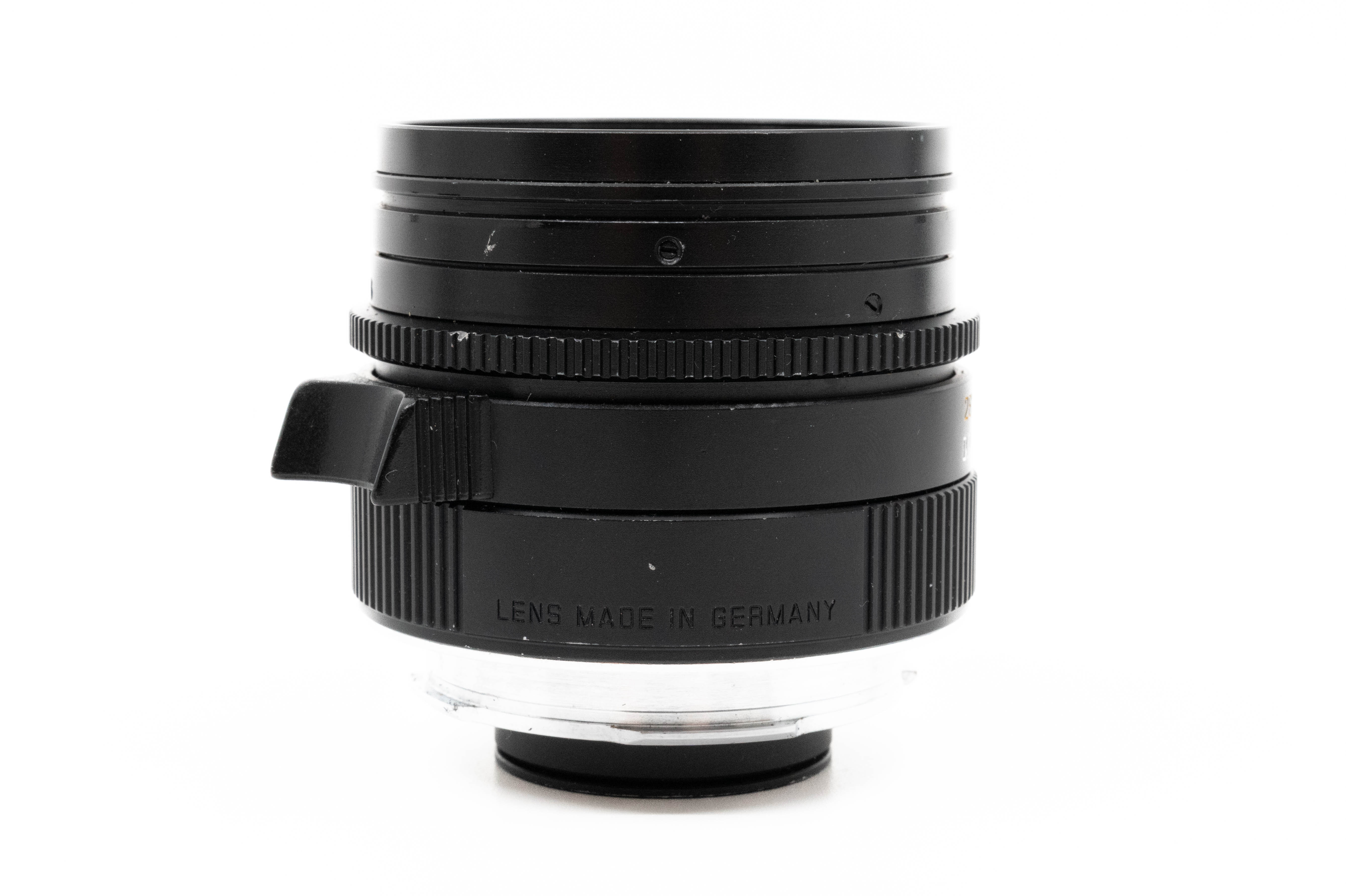 Leica 2.8/28 Elmarit-M Schwarz (11809)
