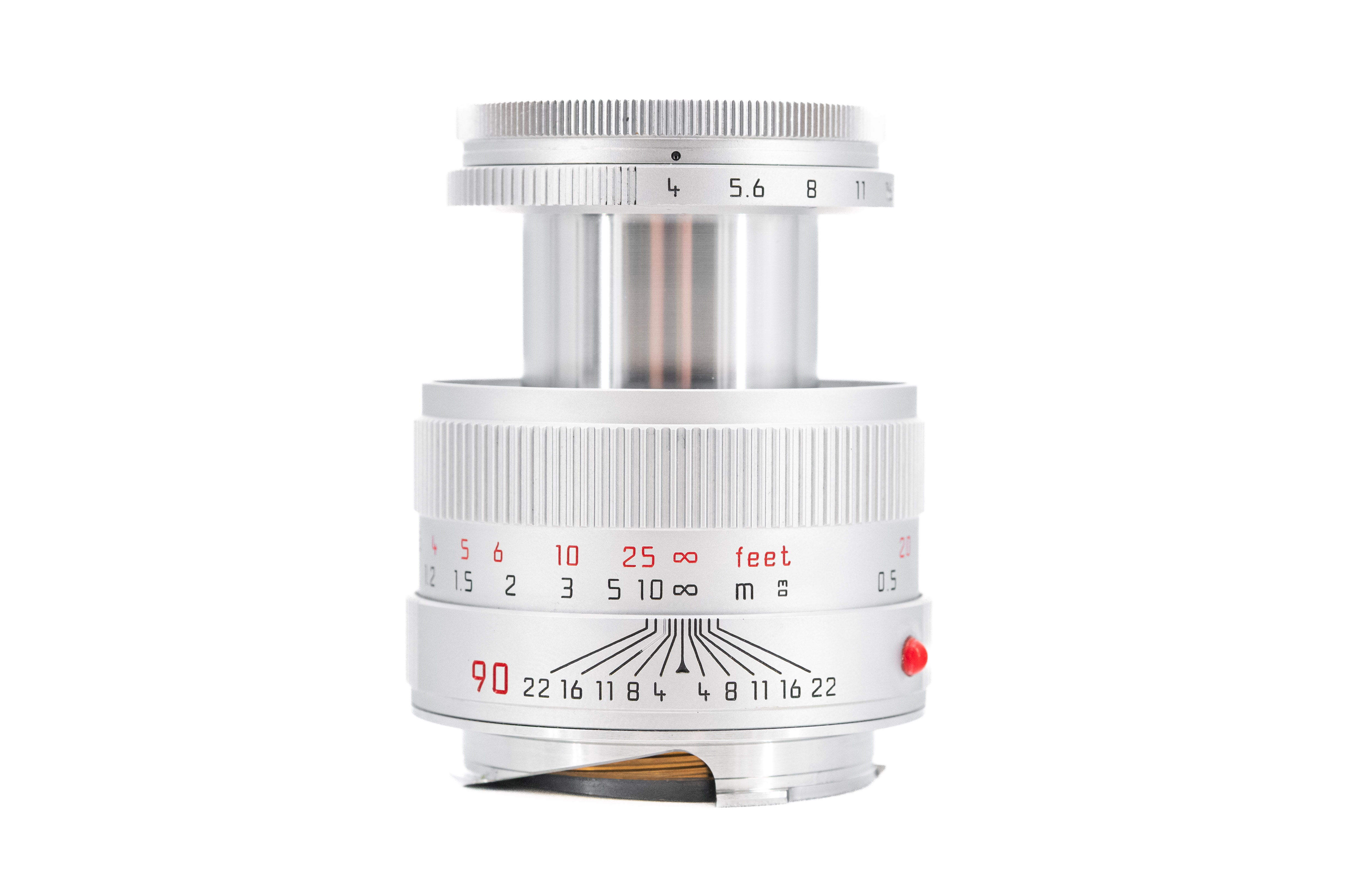 Leica Macro-Elmar-M 90mm f/4 Silver Chrome 11634