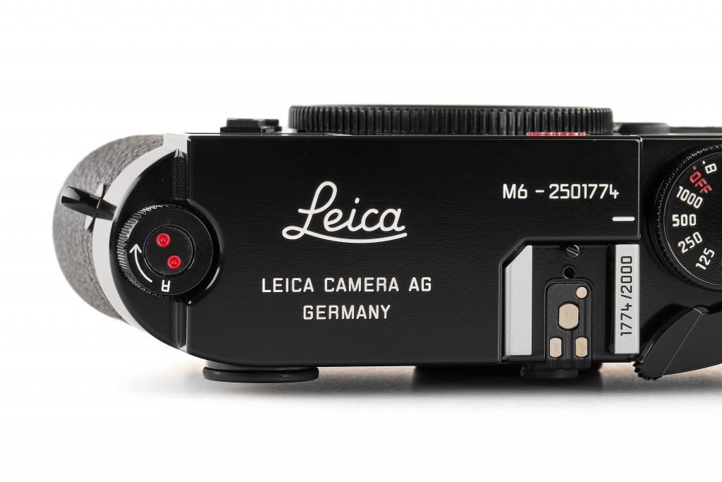 Leica M6 TTL black paint Millennium 10442 Leica M6 TTL black paint Millennium 10442