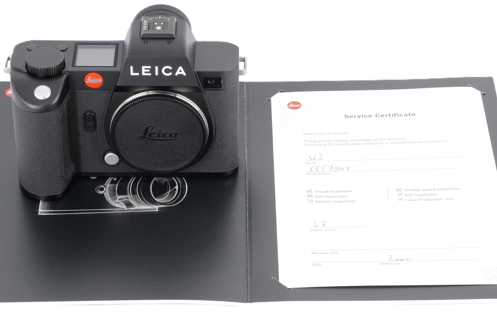 Leica SL2, black, 10854