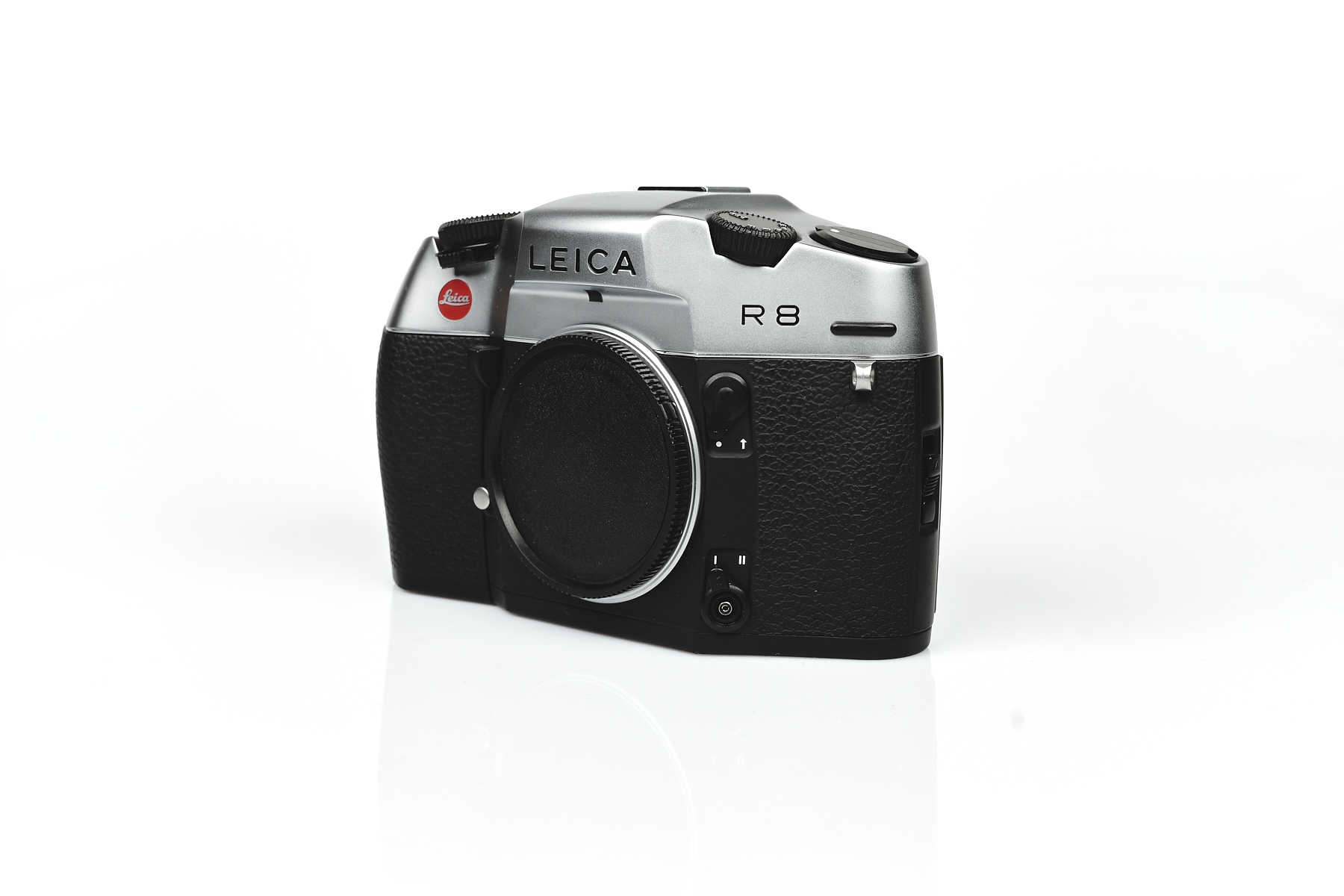 Leica R8, silbern verchromt