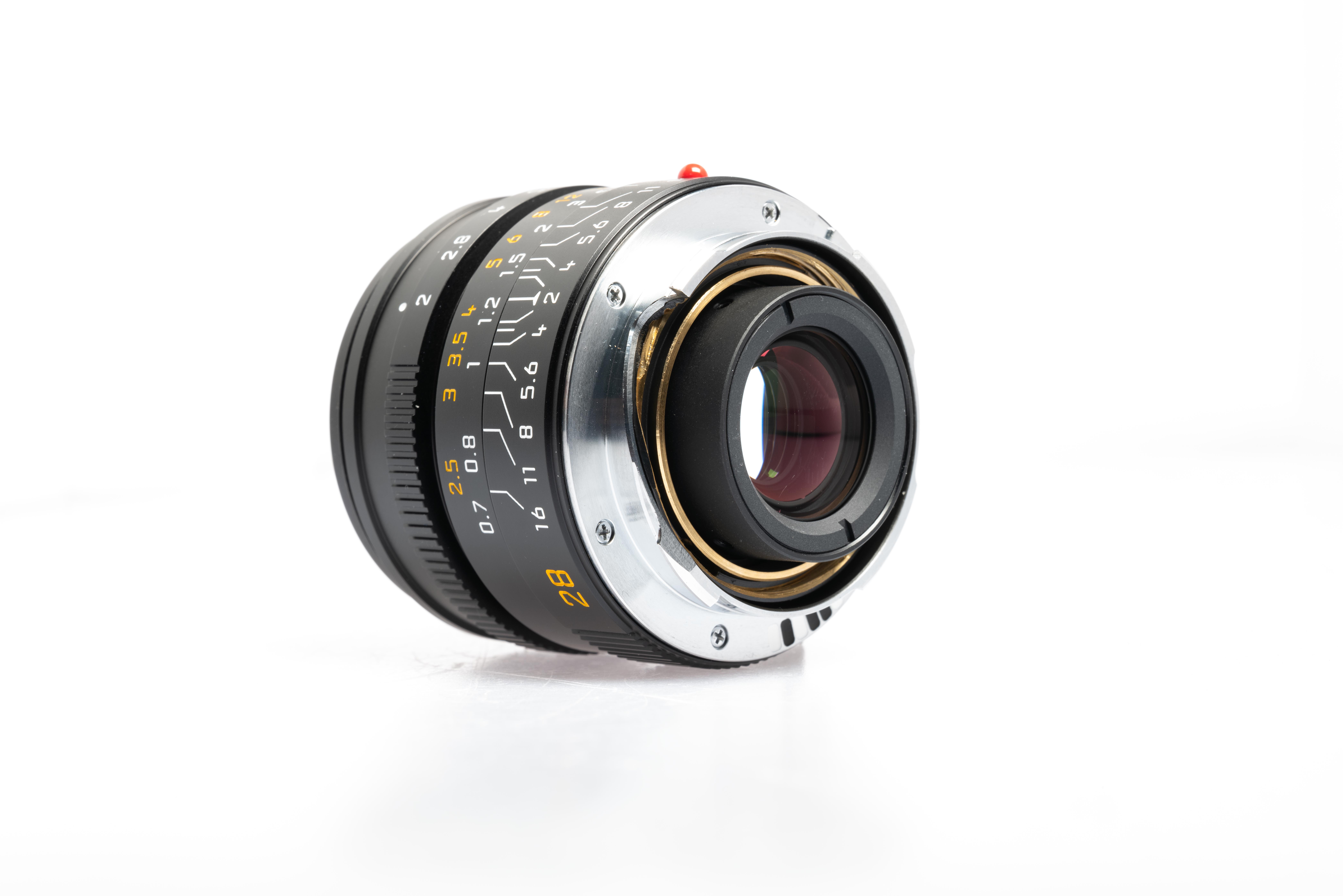LEICA SUMMICRON-M 2/28mm ASPH.,black elox.
