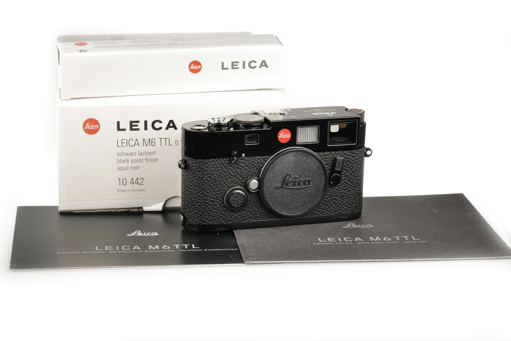 Leica M6 Black Paint Millennium Edition 10442