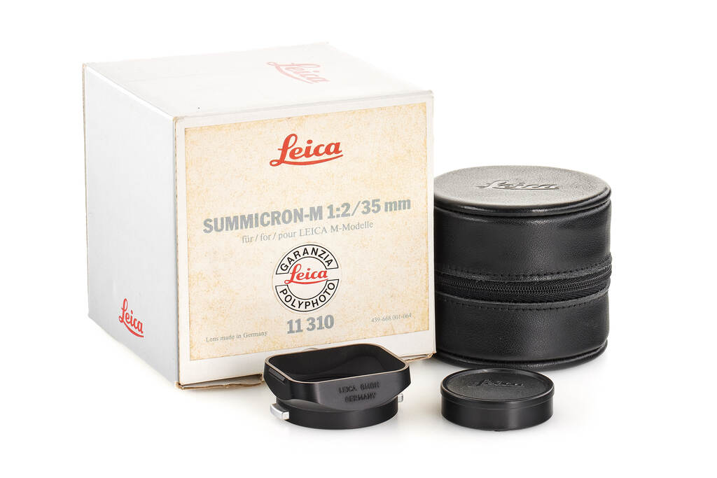 Leica Summicron-M 2/35mm black 11310 "Made in Germany"