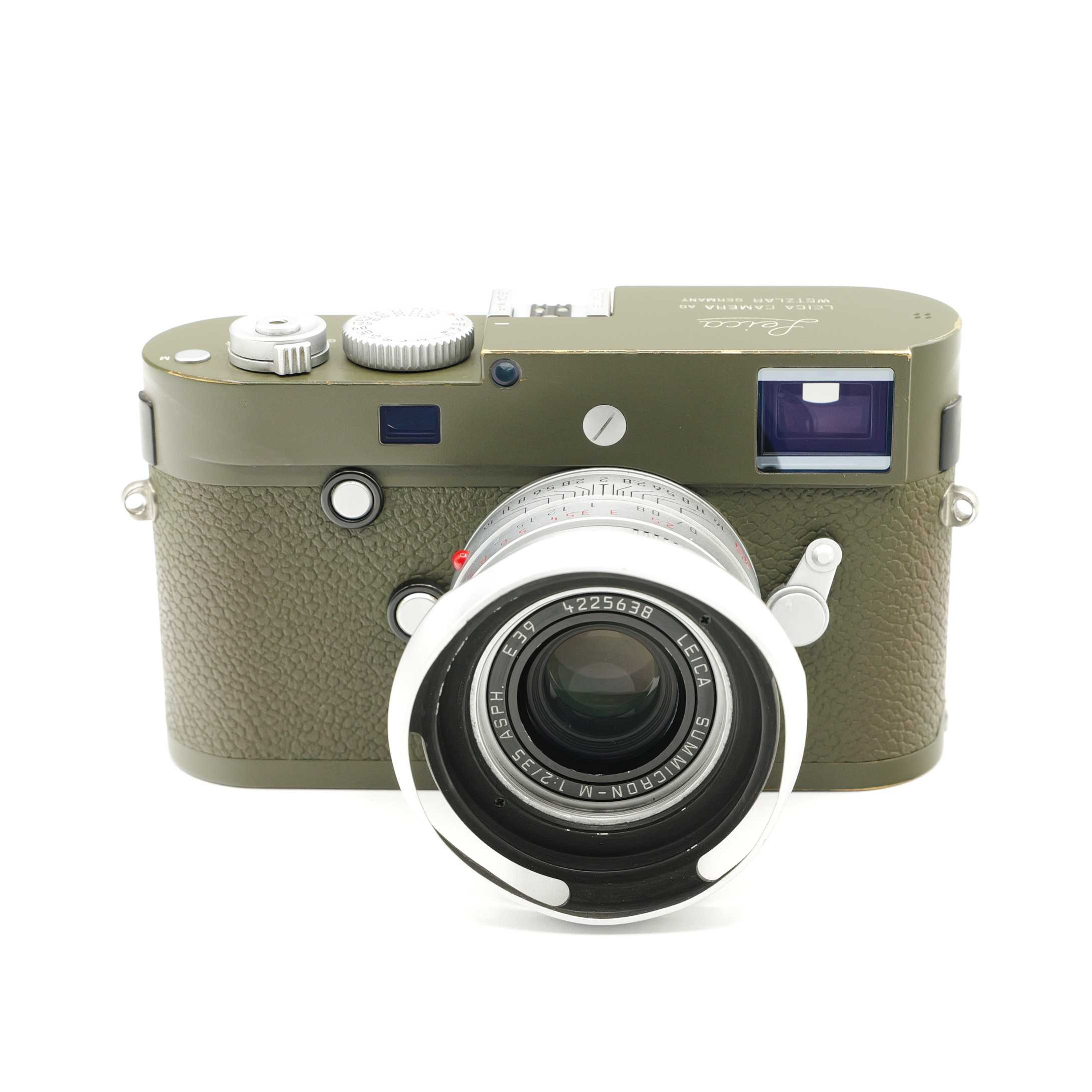 Leica M-P typ 240 edizione SAFARI & Summicron-M 35 F2 argento