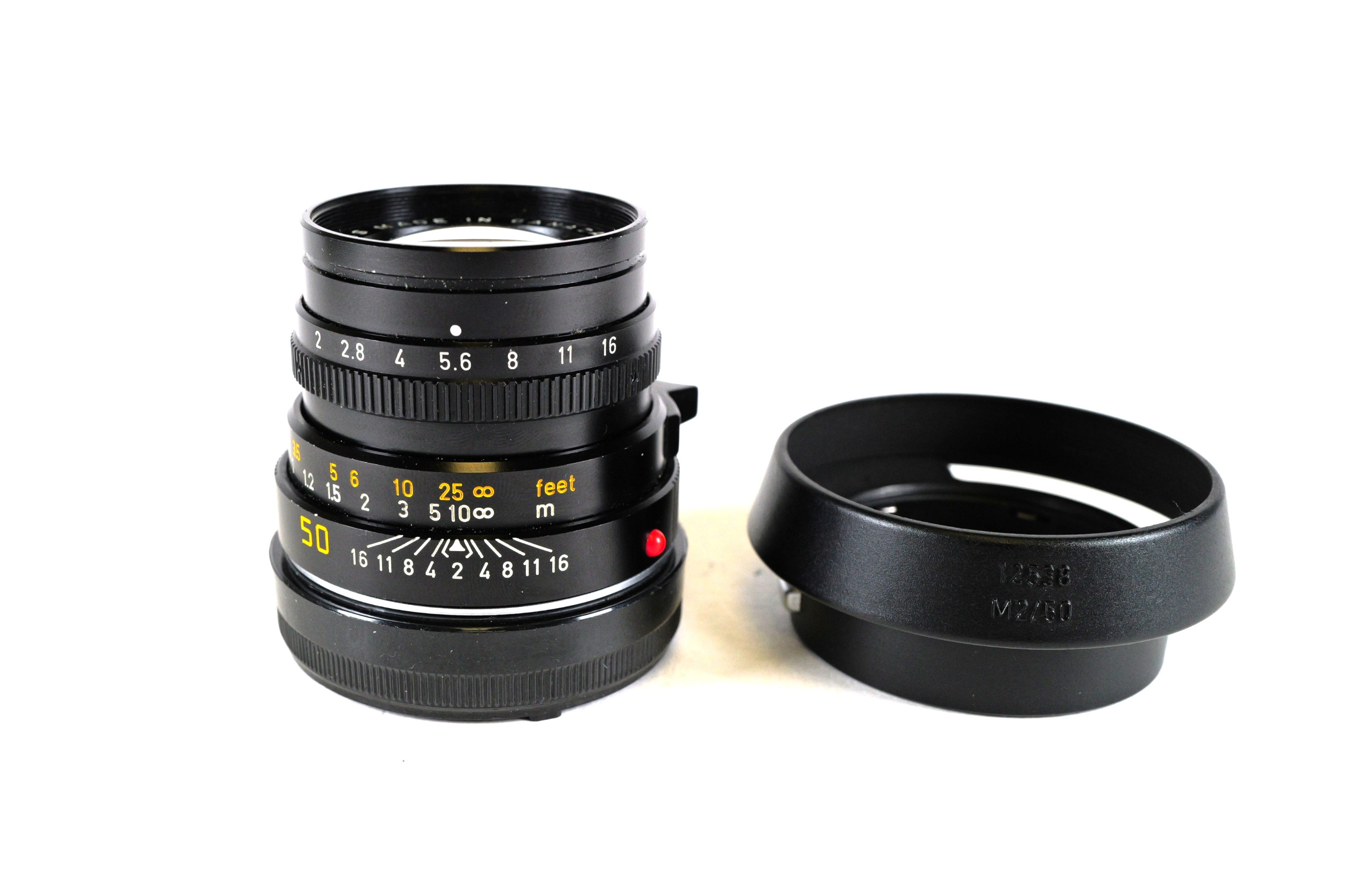 Leitz SUMMICRON-M 2/50mm, Canadian version, Leica 1913–1983