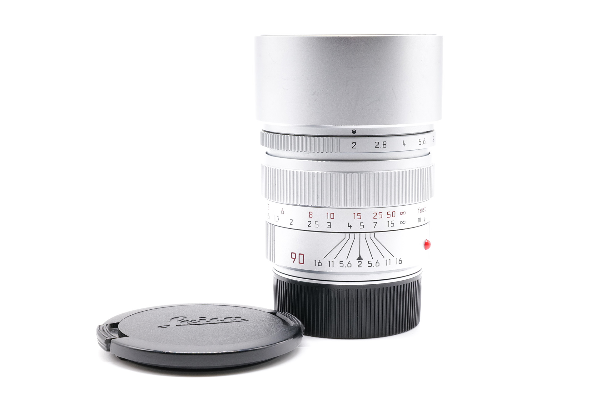 Leica Summicron-m 90m silver (11137)