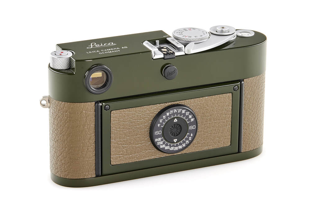 Leica M6 10478 green paint "Safari"