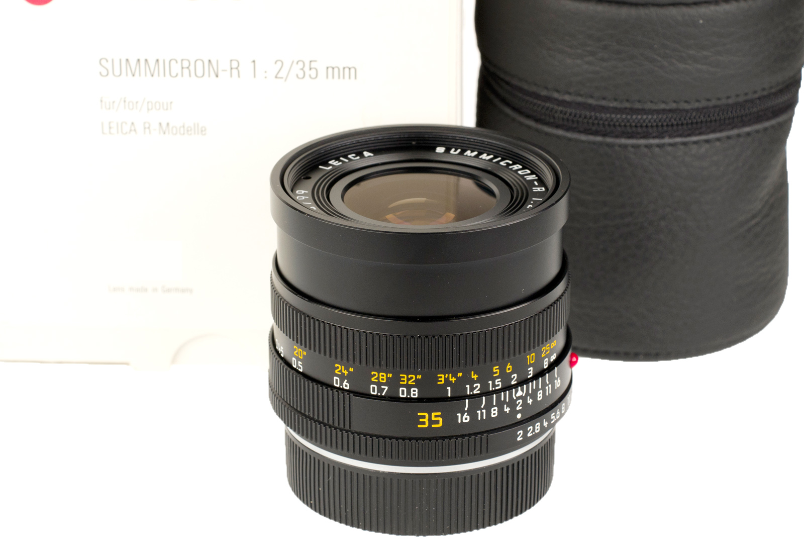 Leica Summicron-R 1:2/35mm ROM, schwarz