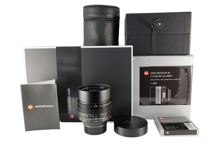 LEICA NOCTILUX-M 1:0.95/50 ASPH., black anodized 11602