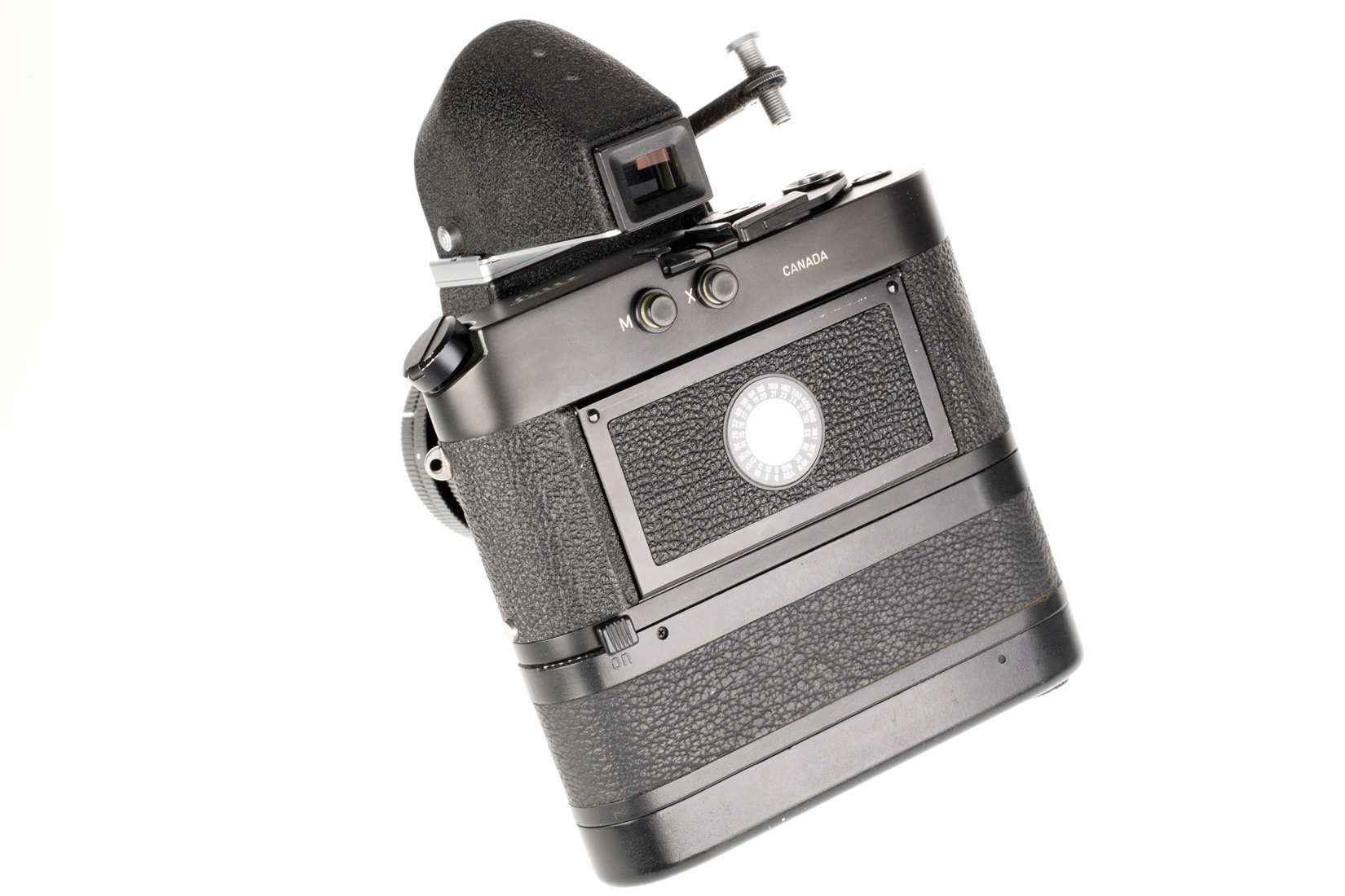 Leica MD-2, schwarz + Elmar 1:3,5/65mm + Visoflex
