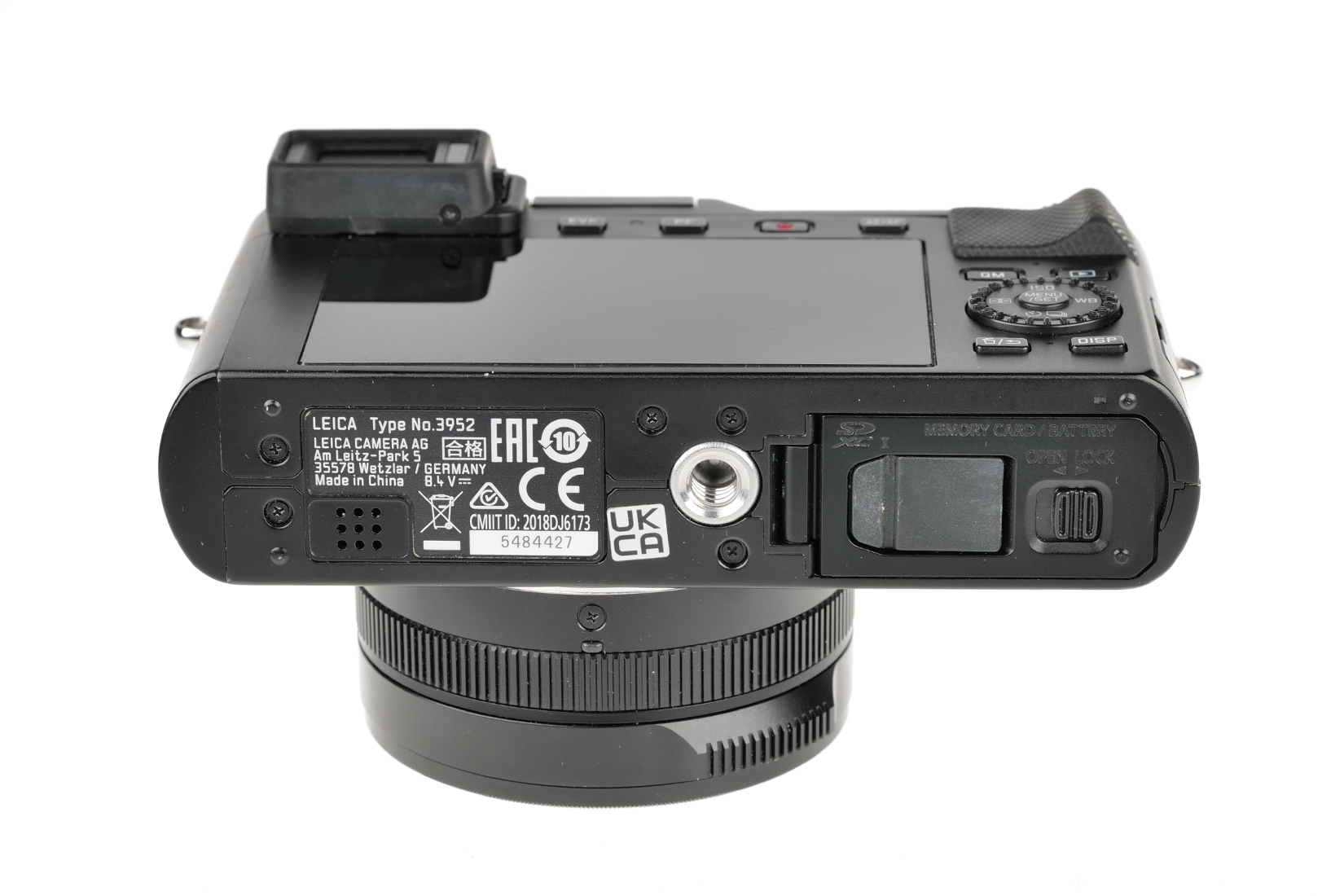 Leica D-Lux 7, schwarz 19140