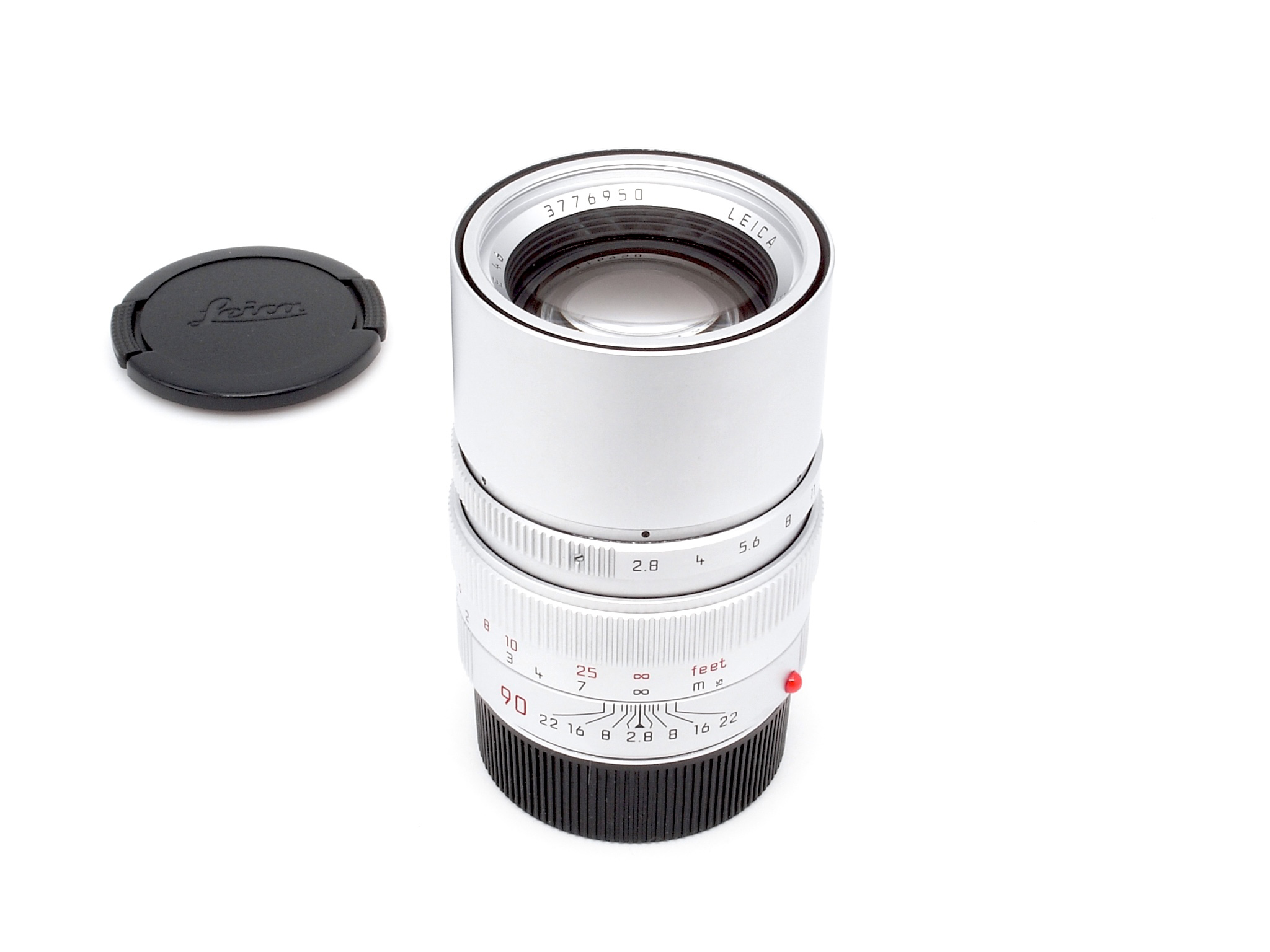 Leica Elmarit-M 2,8/90mm silbern verchromt