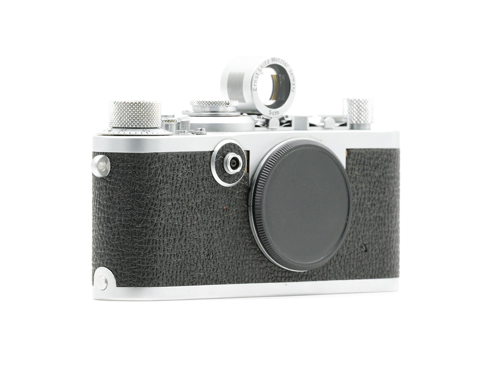 Leica IF chrome + visor