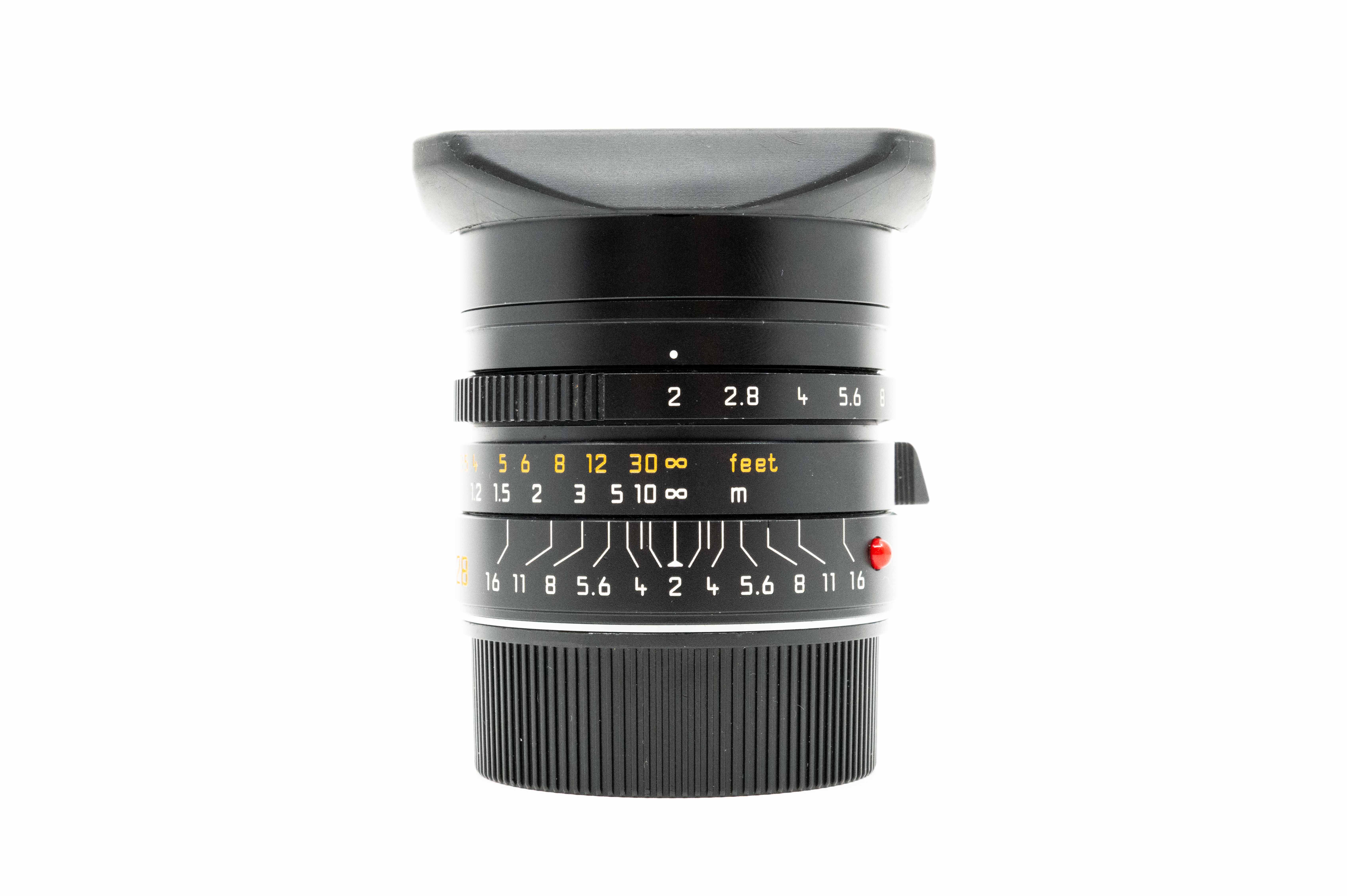 Leica SUMMICRON-M 2/28mm ASPH. Leica SUMMICRON-M 2/28mm ASPH.