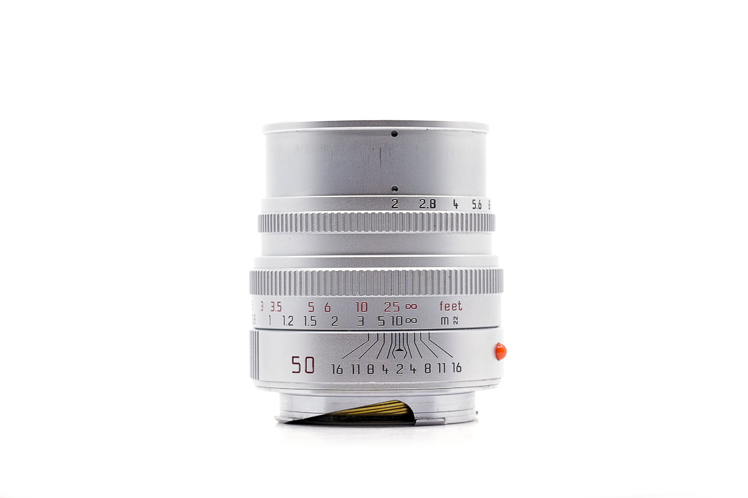 Leica Summicron-M 2.0/50mm, silver chrome