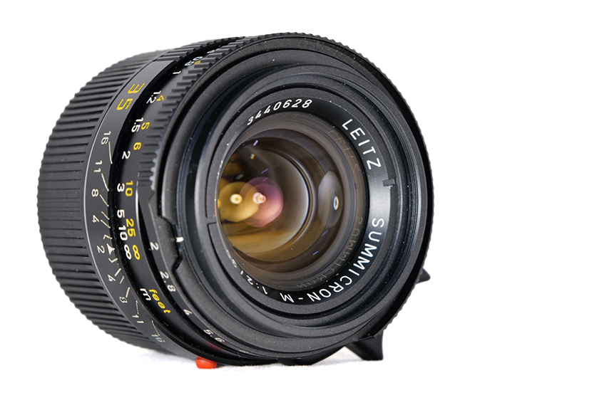 LEITZ SUMMICRON-M 2/35mm  black anodized E39 11310 LEITZ SUMMICRON-M 2/35mm  black anodized E39 11310